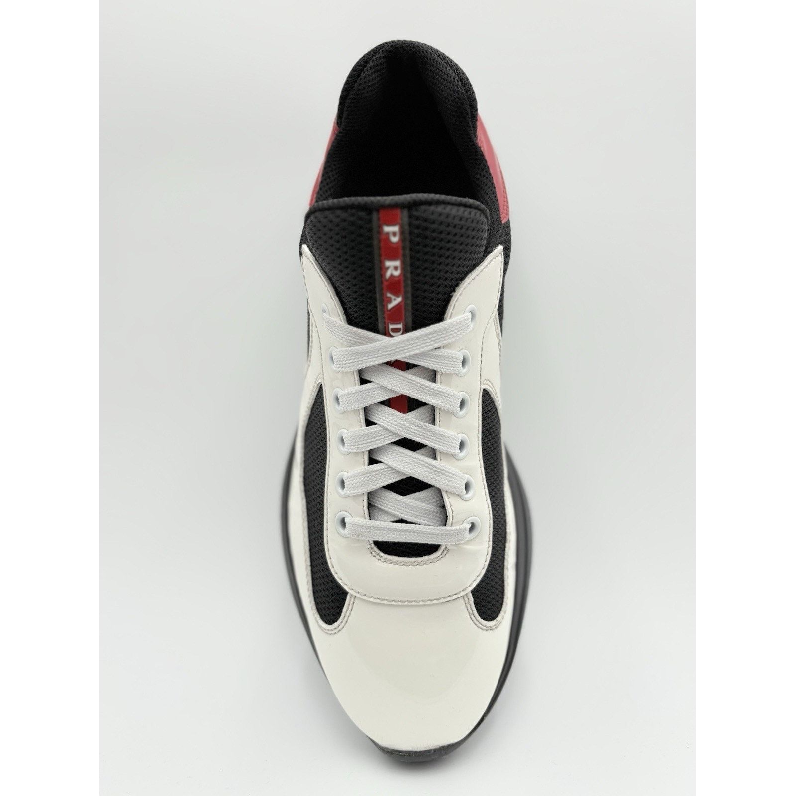 Prada Prada Americas Cup ' Black White Red ' | SUPER CLEAN! Size US 7 / EU 40 - 5 Thumbnail