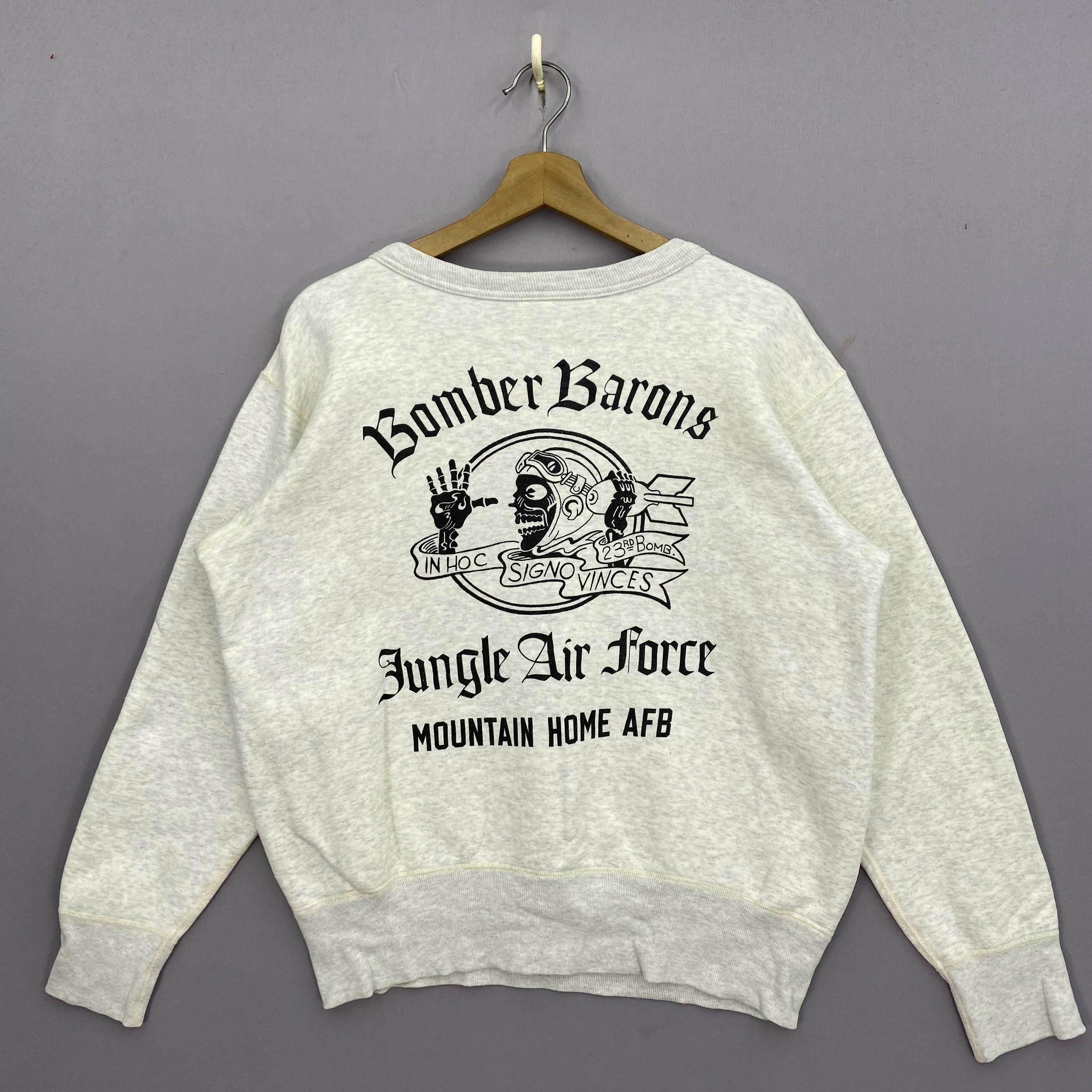 Buzz Rickson's Vintage Buzz Rickson Sweater Bomber Barons Jungle Air Force Size US M / EU 48-50 / 2 - 1 Thumbnail