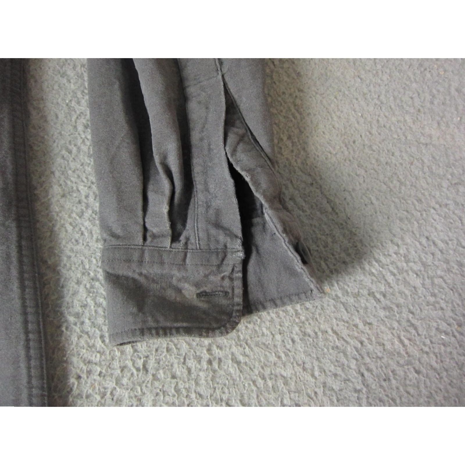 Vintage VINTAGE L.L. Bean Shirt LT Adult Gray Cotton Flannel Chamois Button-Up 90s Mens Tall Big & Tall Size US L / EU 52-54 / 3 - 4 Thumbnail