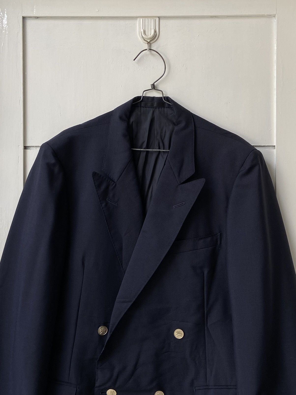 Burberry BURBERRY Navy Suit Size US M / EU 48-50 / 2 - 11 Thumbnail