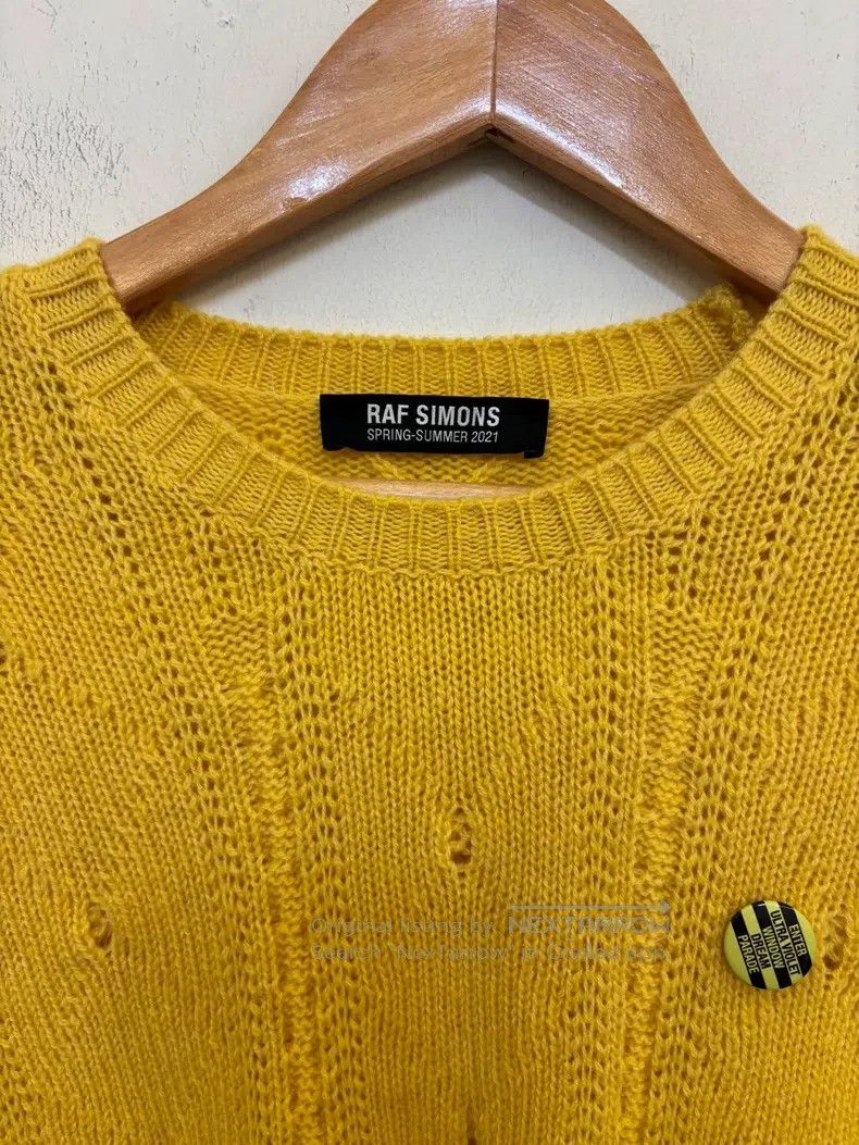Raf Simons Raf Simons Silhouette badge sweater Size US M / EU 48-50 / 2 - 2 Thumbnail