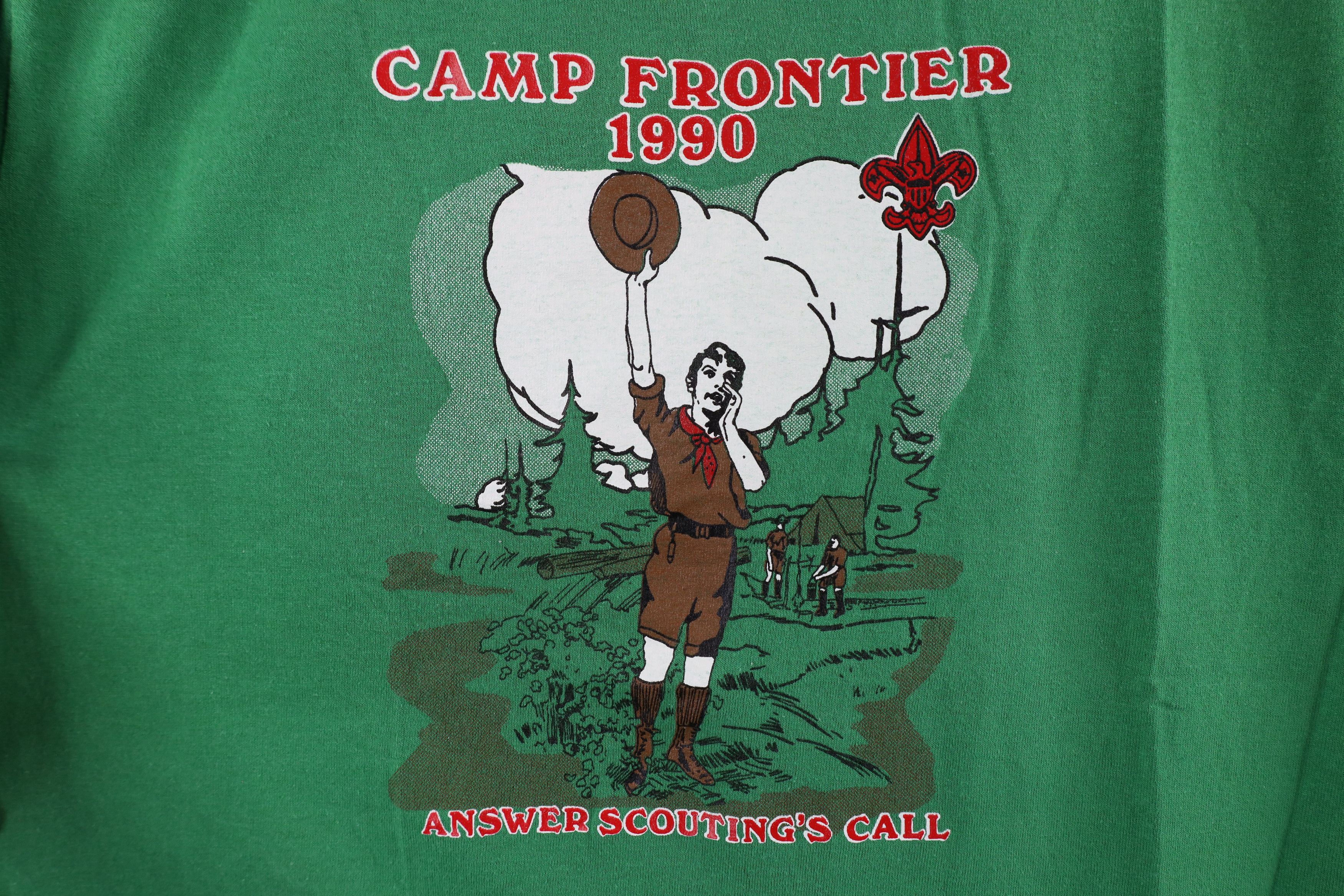 Vintage Vintage 90s Boy Scouts of America Scoutings Call T-Shirt Size US L / EU 52-54 / 3 - 4 Thumbnail