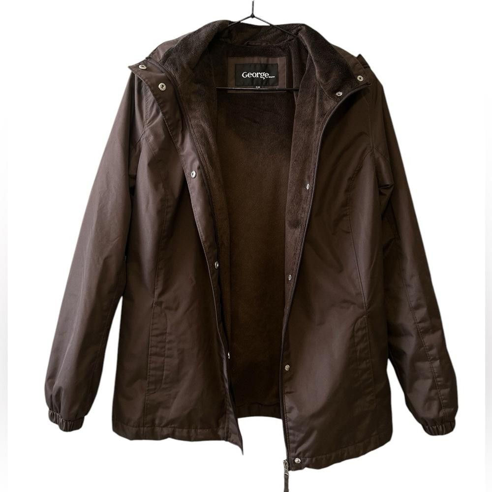 George Women's George Brown Fleece-Lined Jacket - Size S/P Size S / US 4 / IT 40 - 1 Thumbnail