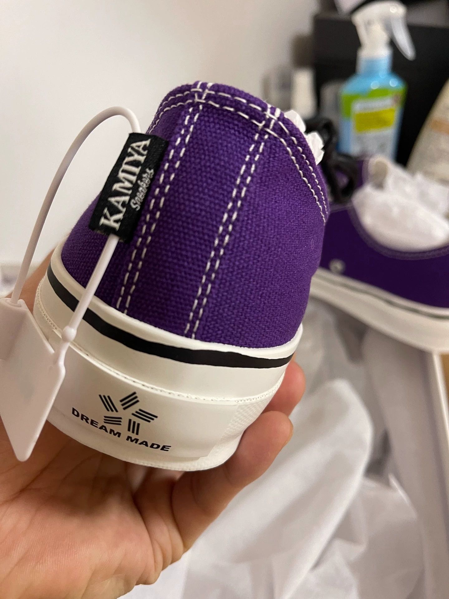 Other KAMIYA 24aw Joey Vulcanized Sneaker Purple 41 Size US 8 / EU 41 - 3 Thumbnail