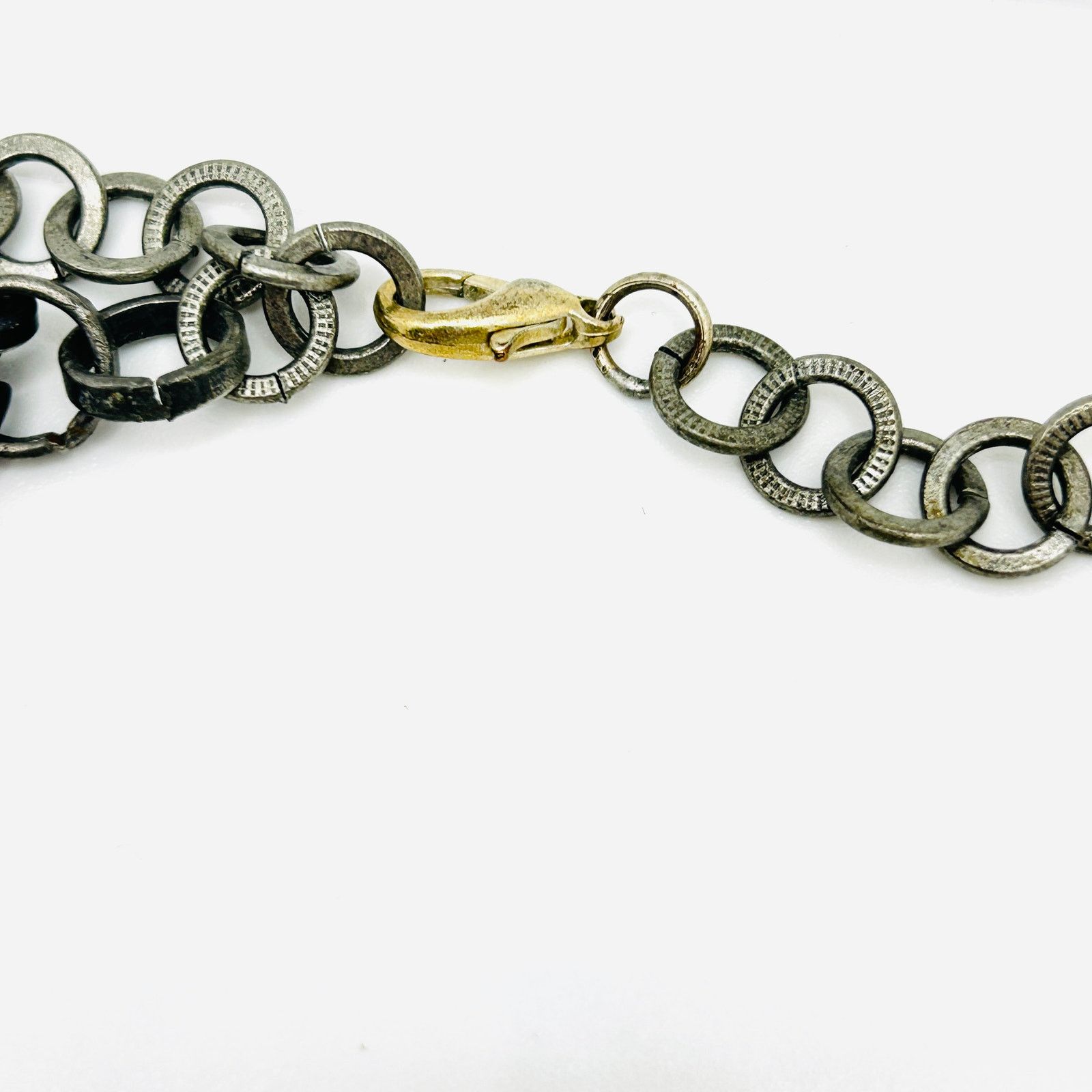 Handmade Vintage Y2K Euro Coin Charm Layered Chain Necklace Size ONE SIZE - 7 Thumbnail