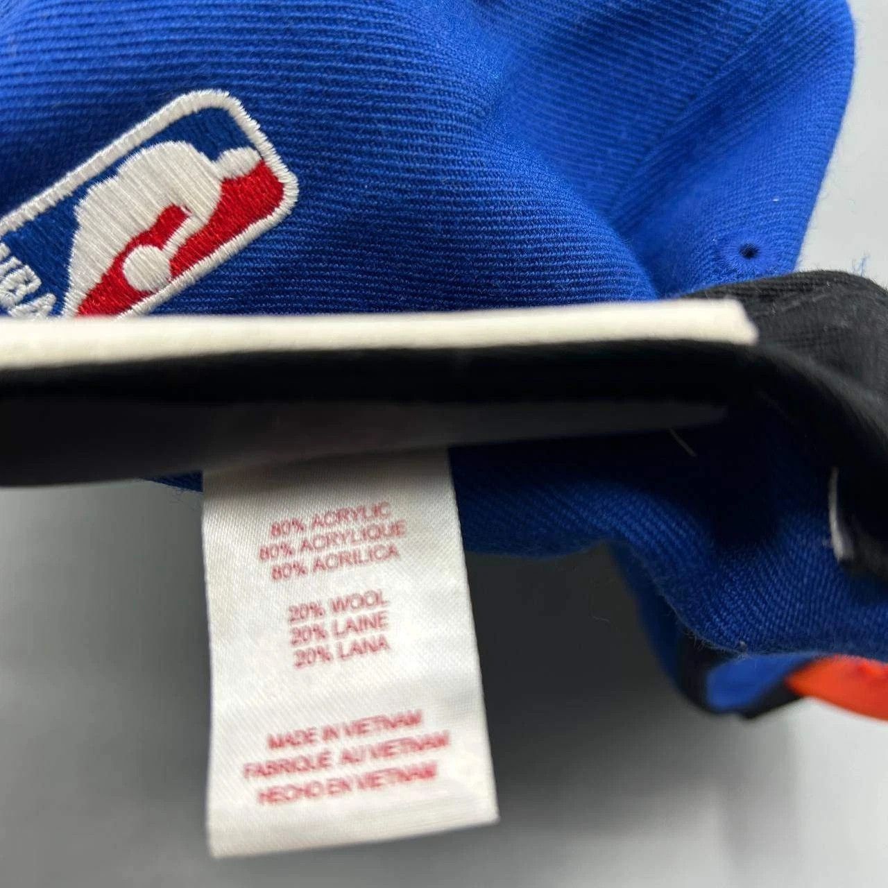 Mitchell & Ness Cleveland Cavaliers Cavs Hat Men Blue Orange Snap Back Cap Size ONE SIZE - 4 Thumbnail