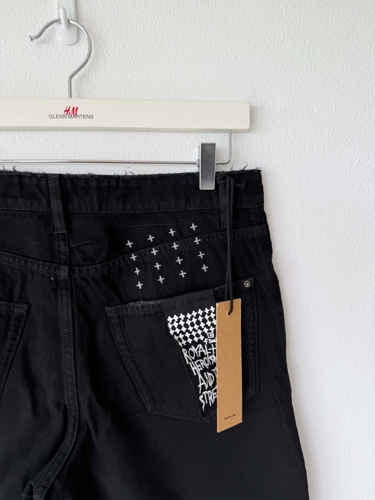 Ksubi new Ksubi mens denim shorts anti k short black pill 32 Size US 32 / EU 48 - 5 Thumbnail