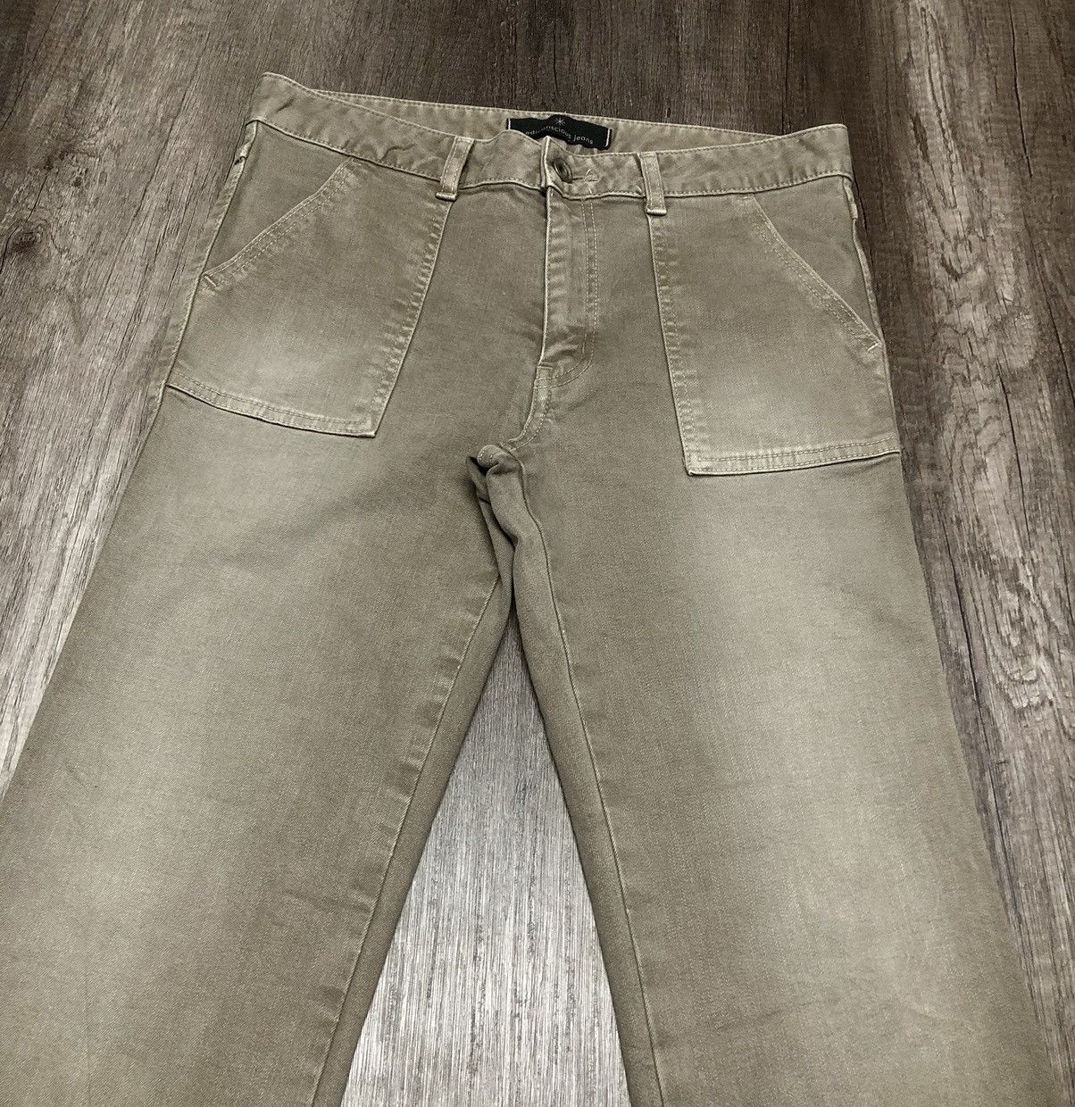 If Six Was Nine × Japanese Brand VINTAGE EDICONSCIOUS BUSH PANTS FLARE BOOTCUT JEANS Size US 30 / EU 46 - 4 Thumbnail