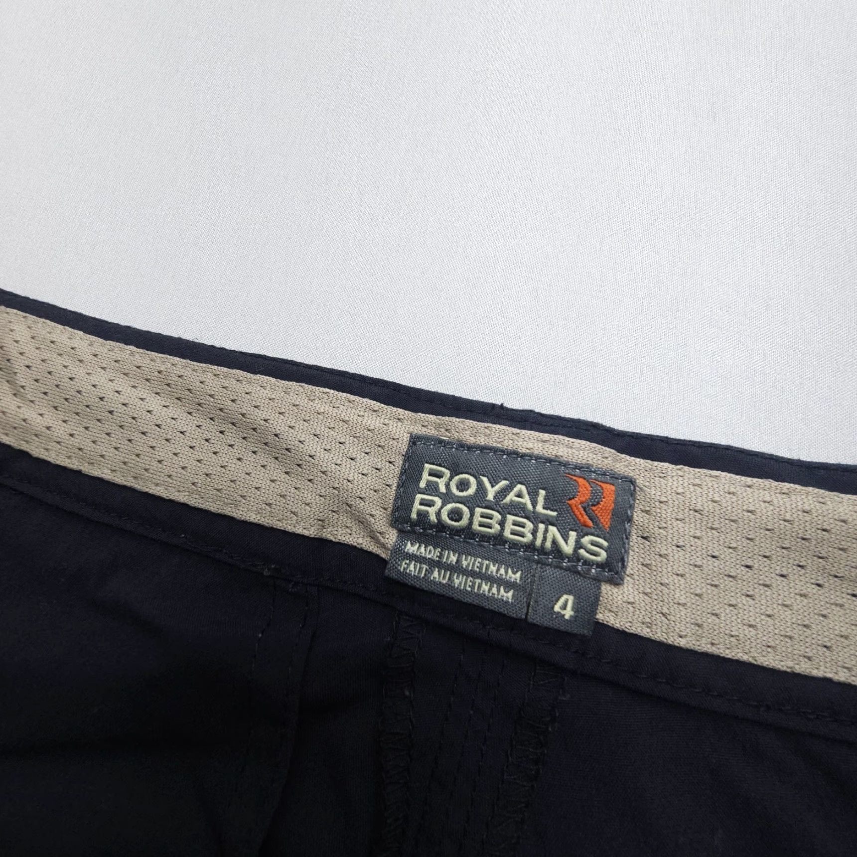 Royal Robbins VINTAGE Royal Robbins Capri Hiking Pants Womens 4 Black Light Mini Cargo Pocket Y2K Gorp Size 28" / US 6 / IT 42 - 3 Thumbnail