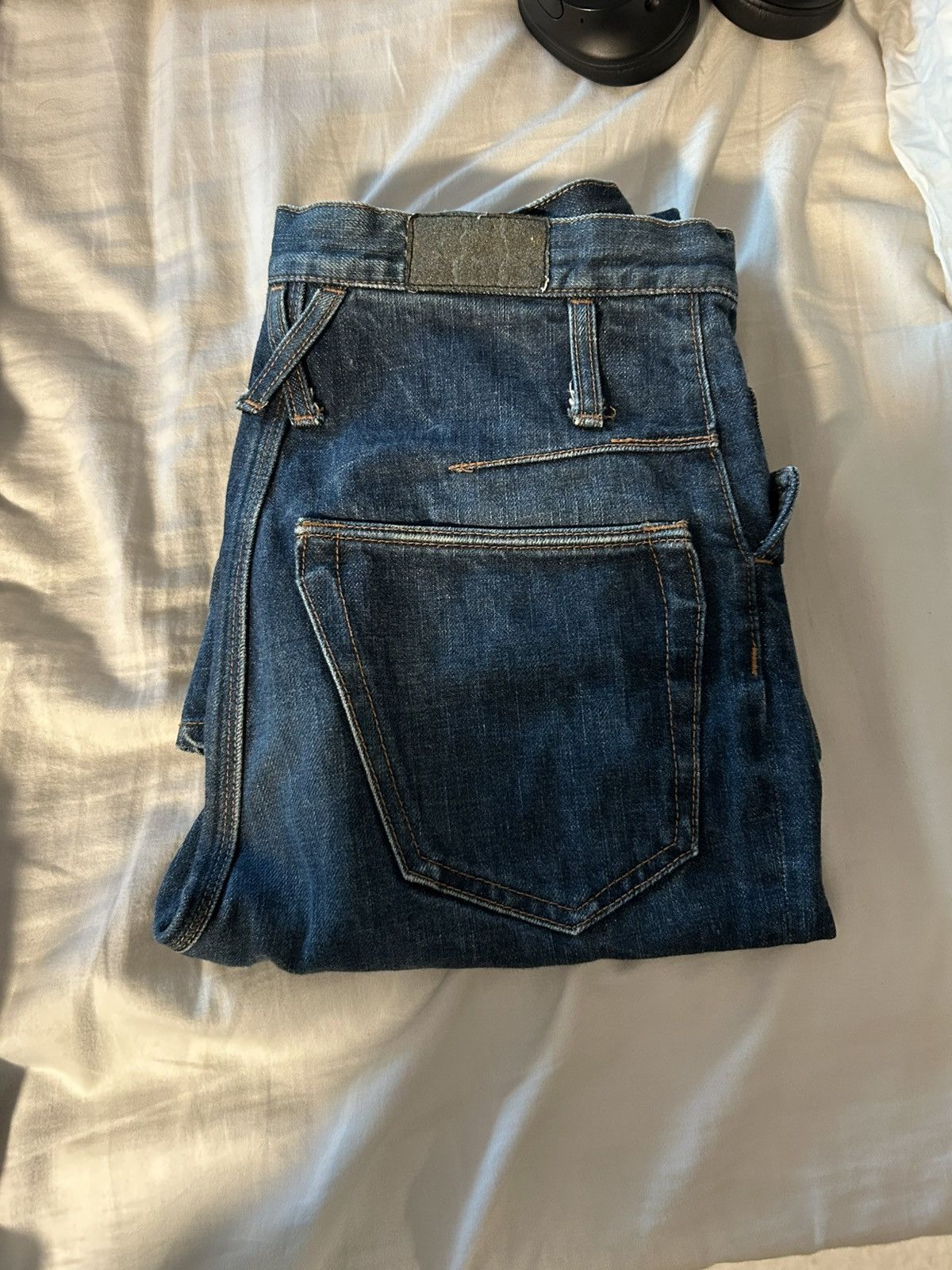 KOZABURO Kozaburo Cropped 3d flare jeans Size US 28 / EU 44 - 1 Thumbnail