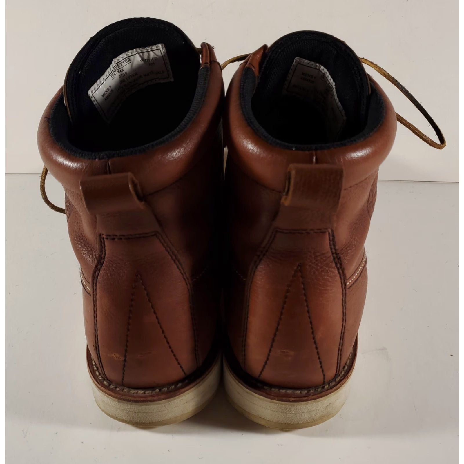 Vintage VINTAGE Irish Setter Wingshooter Upland Leather Boots Brown Mens 9 Shoe Boots Hiking Leather Outsole Brown Men 9 Size US 9 / EU 42 - 5 Thumbnail