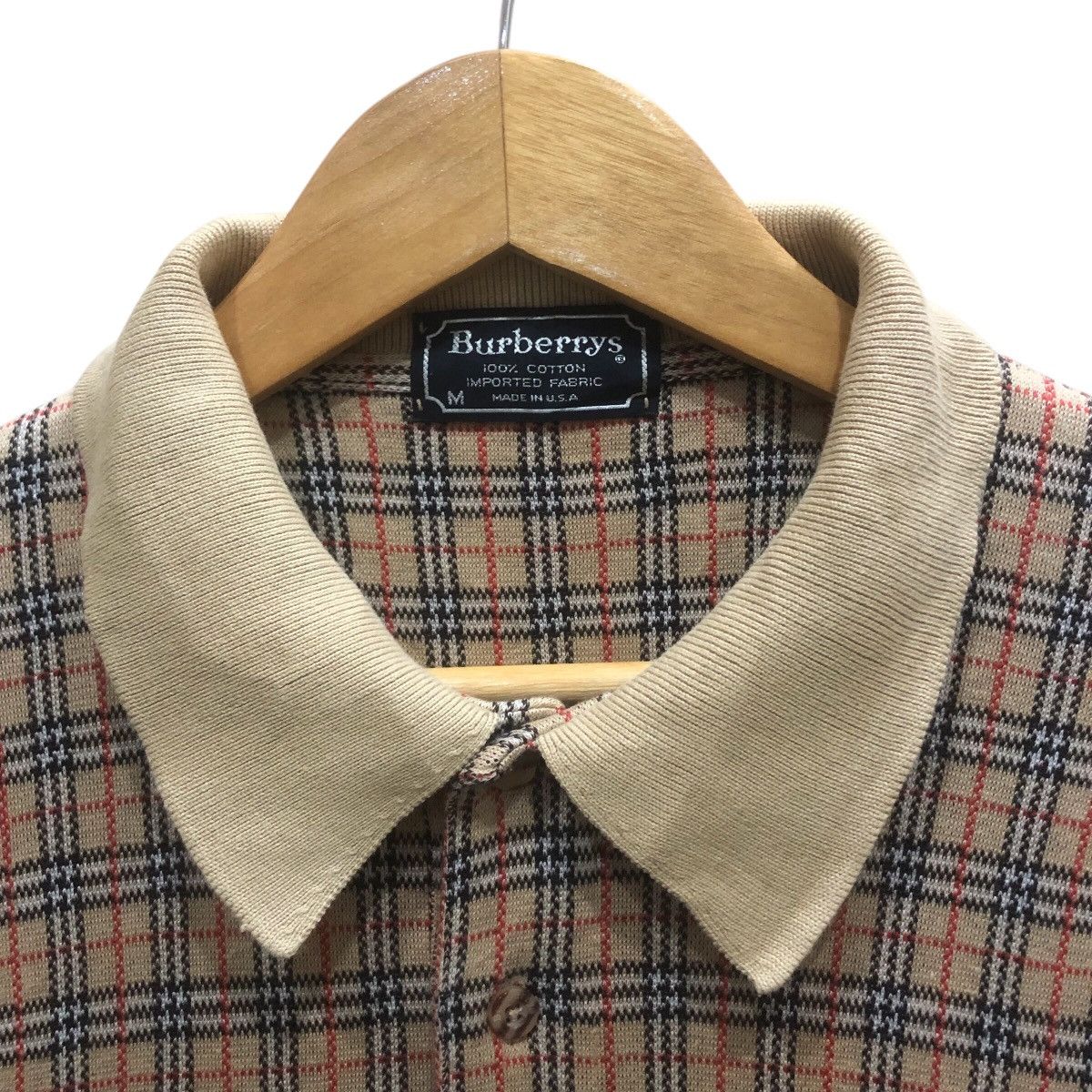 Burberry × Vintage Burberrys Made In Usa Long Sleeve Shirt Size US M / EU 48-50 / 2 - 5 Thumbnail