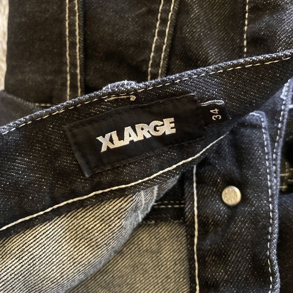 X-LARGE Vintage X-LARGE Baggy Jeans 🦍✨ Size US 34 / EU 50 - 5 Thumbnail