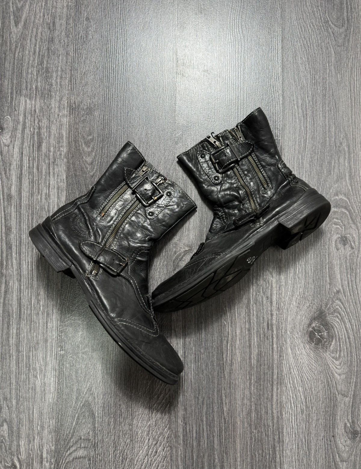 Custom Designer Japanese Brand TCB Saigon Callboy Dior Navigates Alternative Boots Grailed