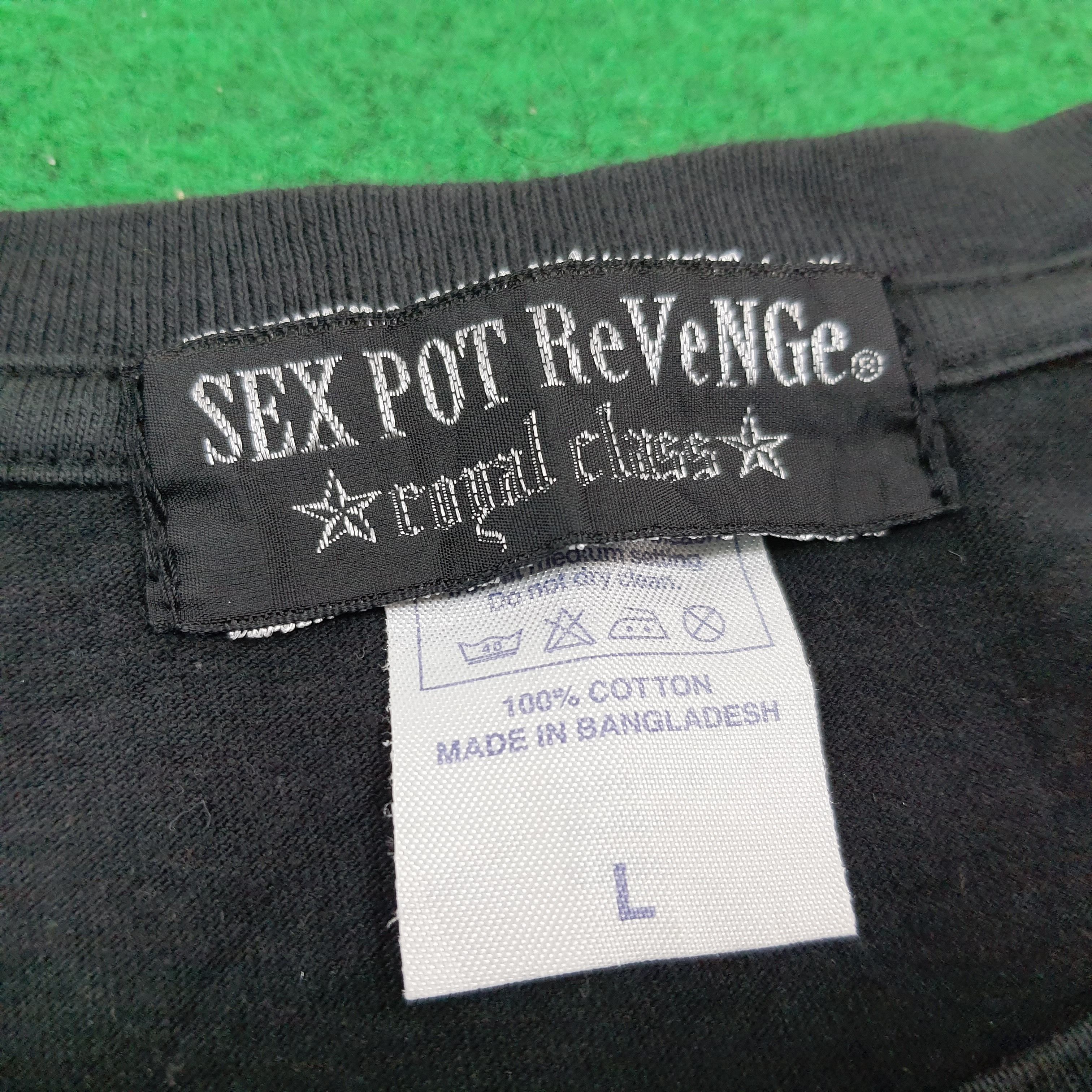 Japanese Brand × Vintage Vintage Sex Pot Revenge Japan Punk Band Tshirt Size US M / EU 48-50 / 2 - 5 Thumbnail