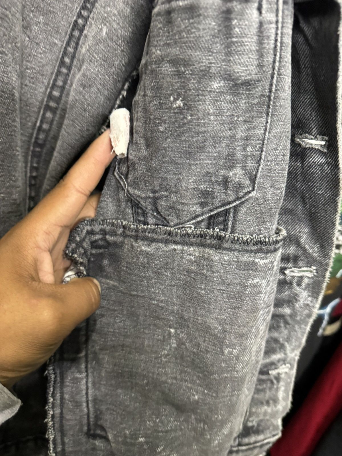 Levi's × Vintage Rare denim jacket Levi’s vintage Size US XL / EU 56 / 4 - 3 Thumbnail