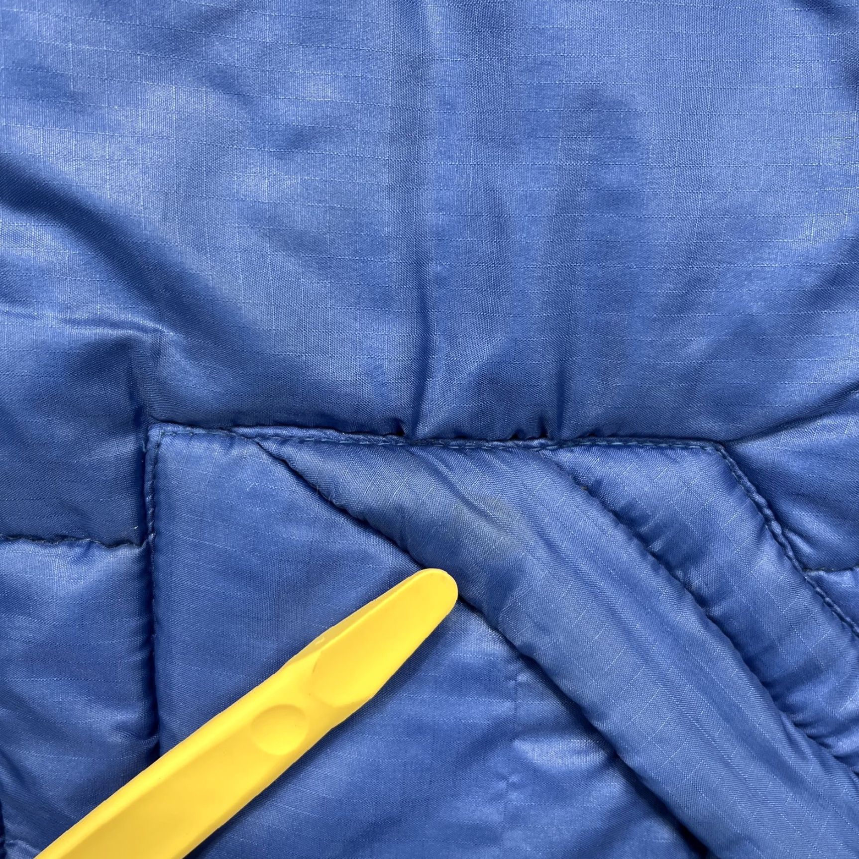 Vintage VINTAGE Kmart Puffer Jacket Mens Large Blue Water Repellent Quilted Nylon 90s Size US L / EU 52-54 / 3 - 3 Thumbnail