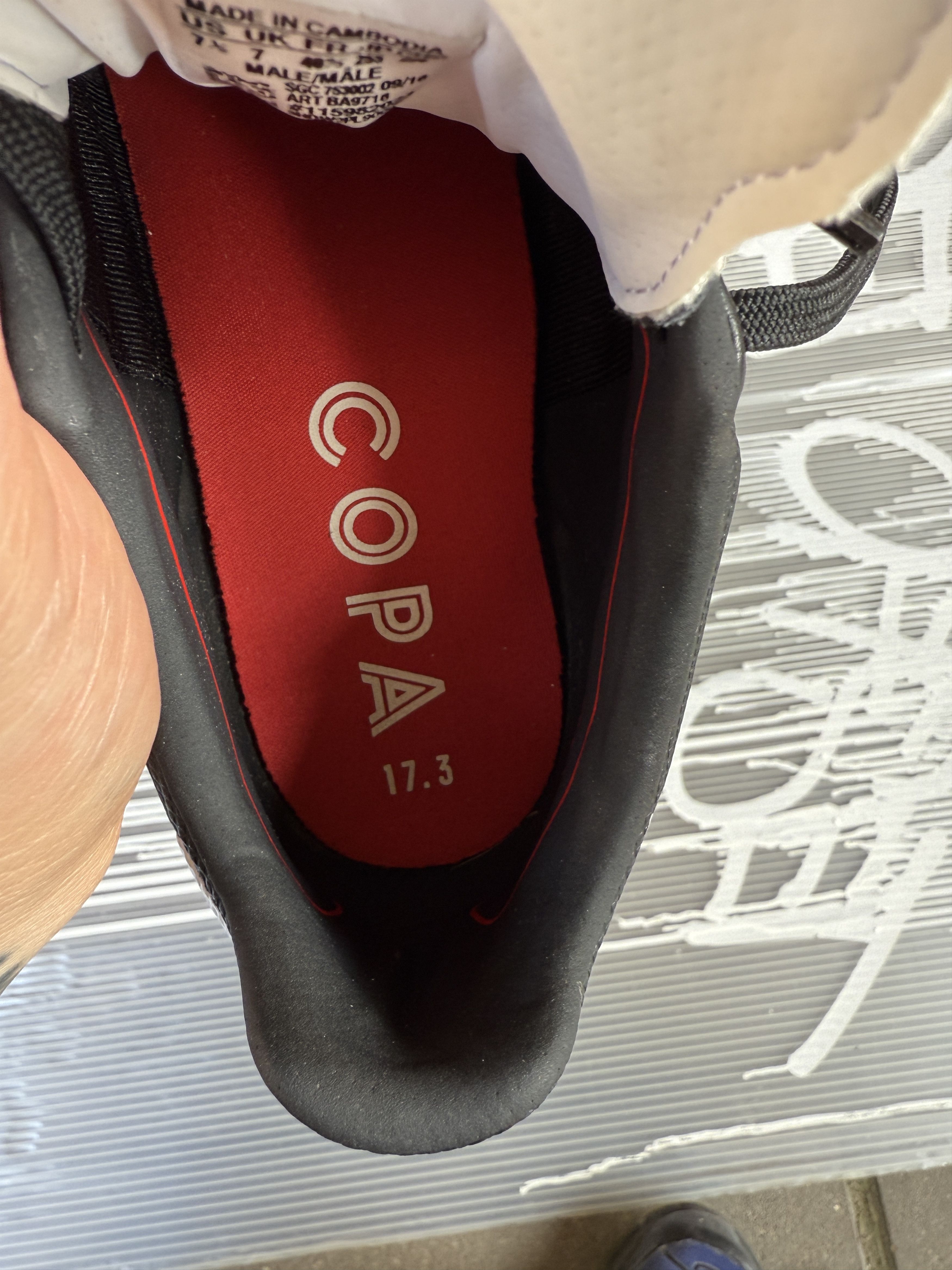 Adidas Adidas copa leather black boots - 40 2/3 Size US 7 / EU 40 - 9 Thumbnail