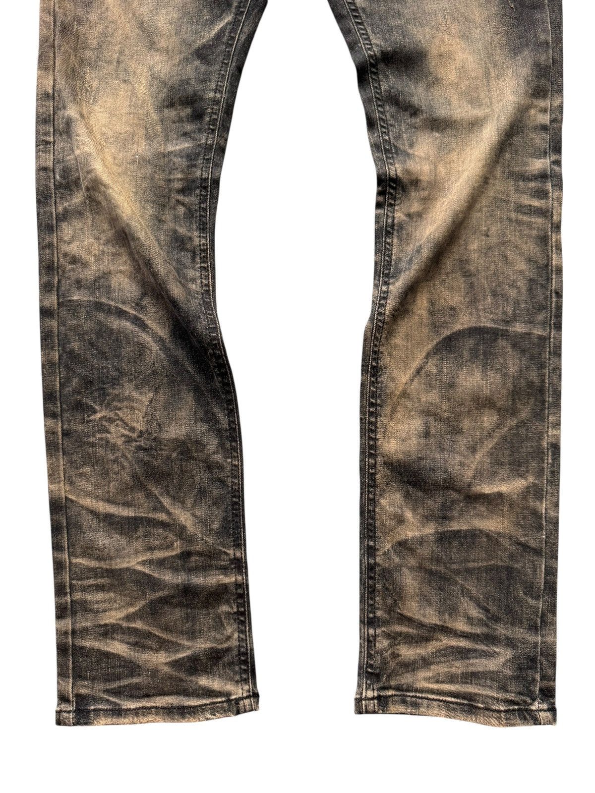 If Six Was Nine 00s in the attic acid wash stretch jeans Size US 31 - 4 Thumbnail