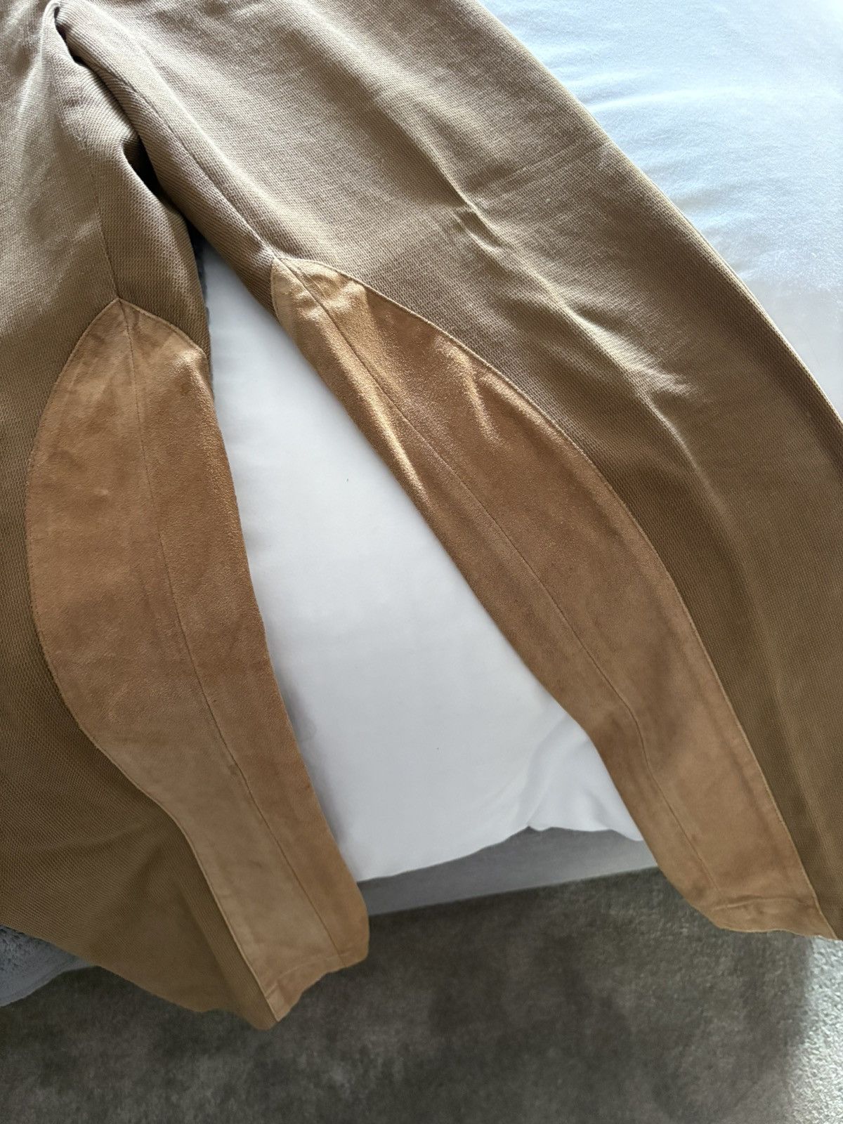 Etro Rare ETRO twill with suede inserts Size US 34 / EU 50 - 1 Thumbnail
