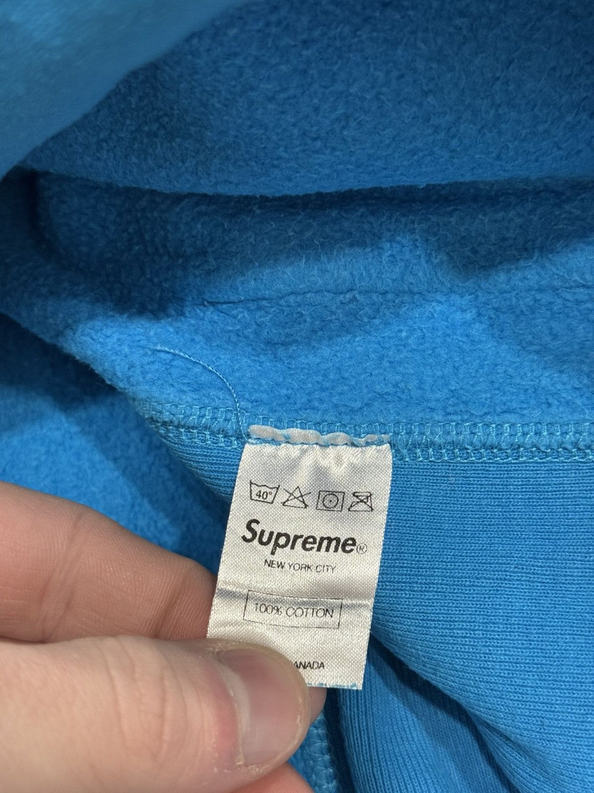 Supreme Supreme 2008 Teal Box Logo Hoodie Tyler the Creator Size US L / EU 52-54 / 3 - 14 Thumbnail