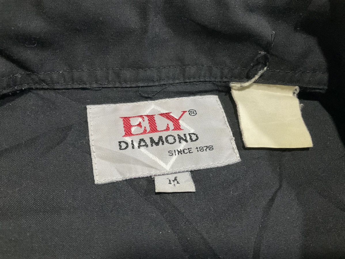 Hysteric Glamour × If Six Was Nine × Japanese Brand 🔥Sick Y2K Ely Diamond Shirt Double Layer Goth Punk Size US XL / EU 56 / 4 - 8 Thumbnail