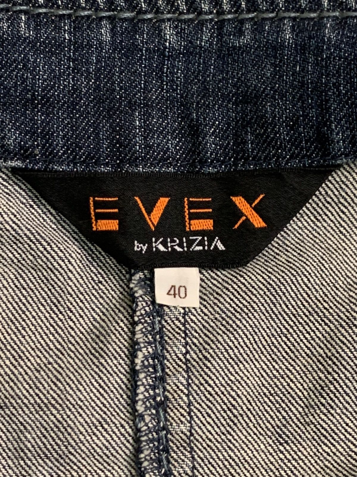 Krizia Rare Design Evex By Krizia Denim Jacket Size S / US 4 / IT 40 - 4 Thumbnail