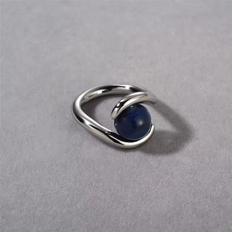 Jewelry Blue Stone Ring (size 7) Size ONE SIZE - 2 Thumbnail