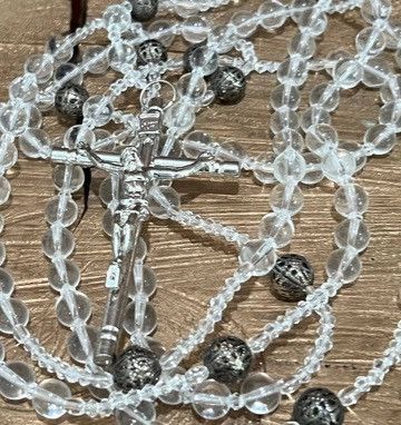 Other Wedding Lasso Rosary with Cross and Acrylic Beads Chain Size ONE SIZE - 3 Thumbnail