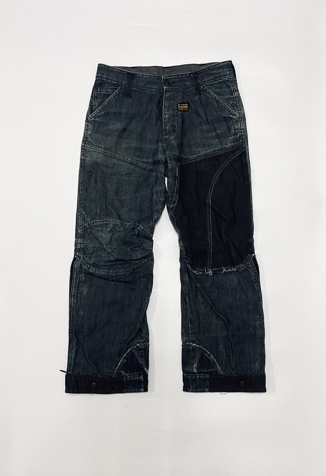 G-Star G STAR RAW DISTRESSED BAGGY JEANS Size US 32 / EU 48 - 1 Thumbnail