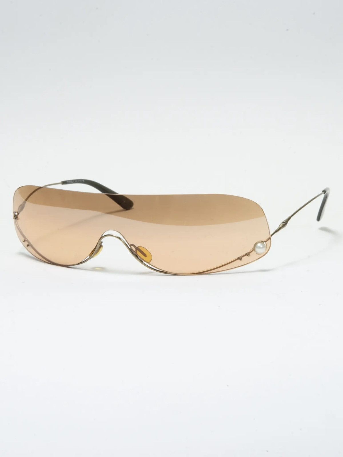 Chanel Chanel 4054 rimless gradient peachy orange sunglasses Size ONE SIZE - 1 Thumbnail