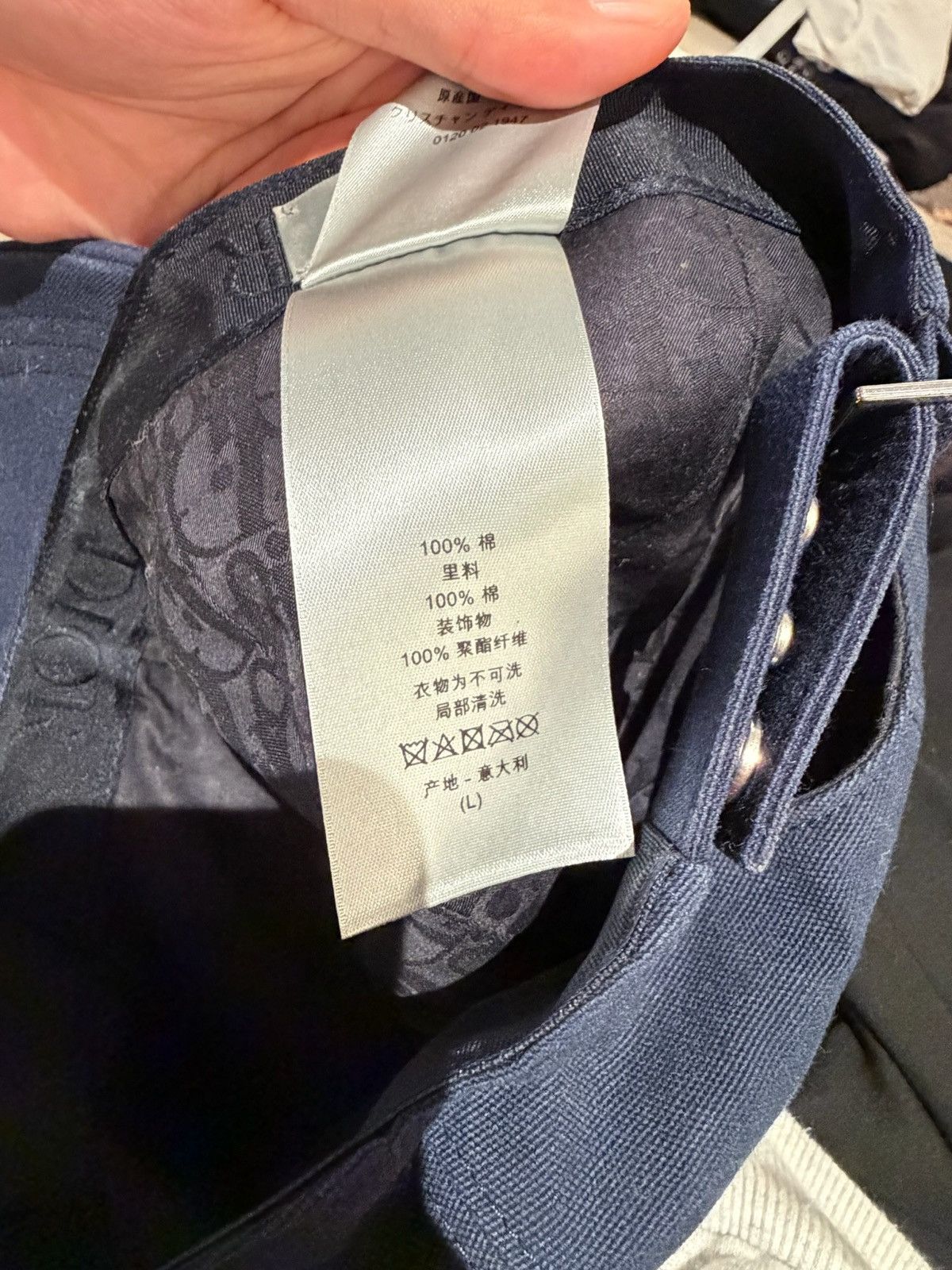 Dior RARE! Dior x Otani Workshop Logo Baseball Hat Size ONE SIZE - 11 Thumbnail