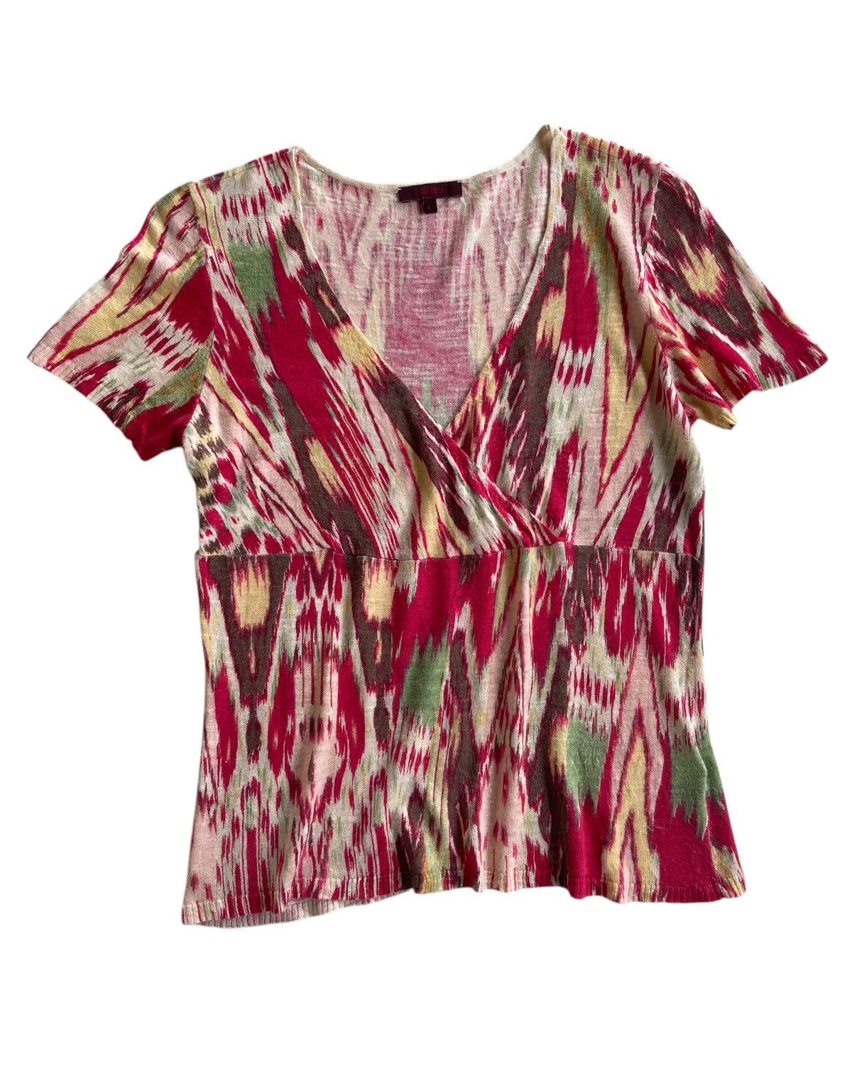 Kenzo Kenzo Printed Mini Blouses Size L / US 10 / IT 46 - 3 Thumbnail