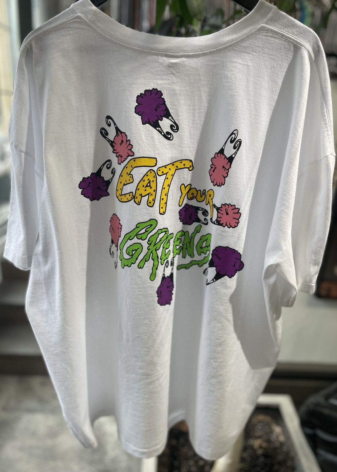 Matty Boy Matty Boy Anti Promo Eat Your Greens Graphic Tee Rare Size US XXL / EU 58 / 5 - 2 Thumbnail