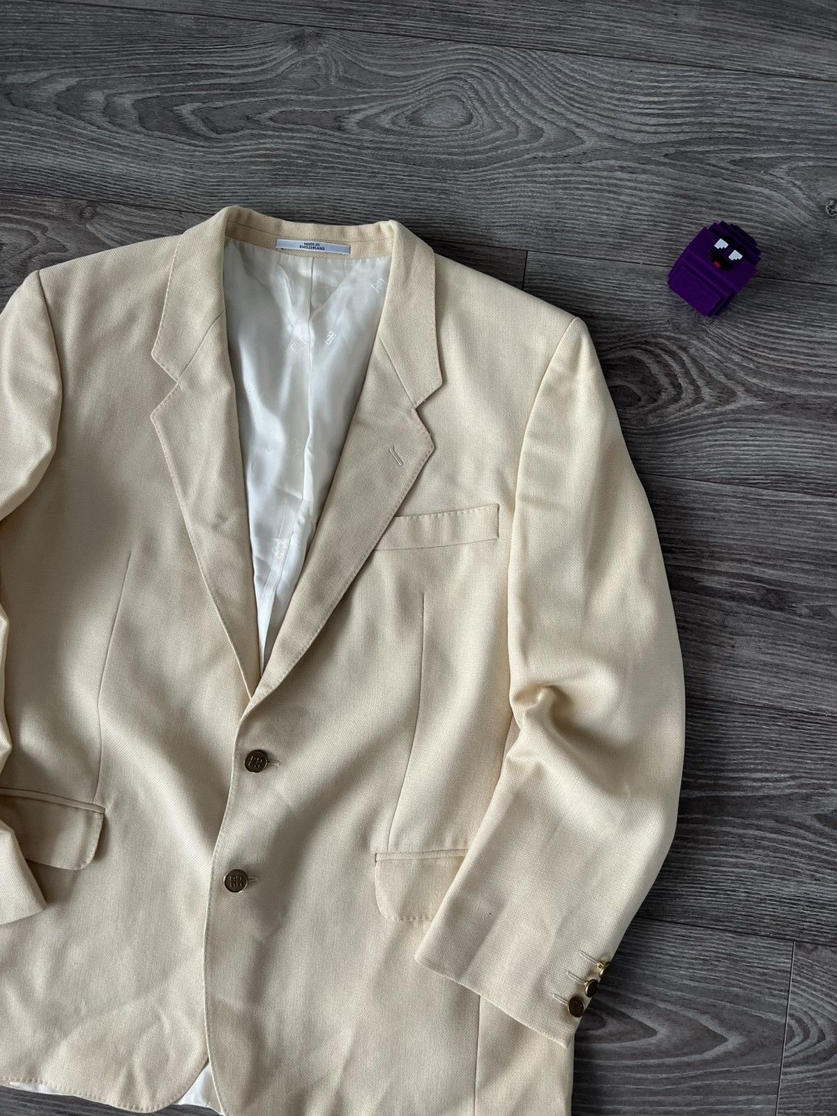 Givenchy Vintage Archival Givenchy Wool/Mohair Luxury Blazer Size 46R - 4 Thumbnail