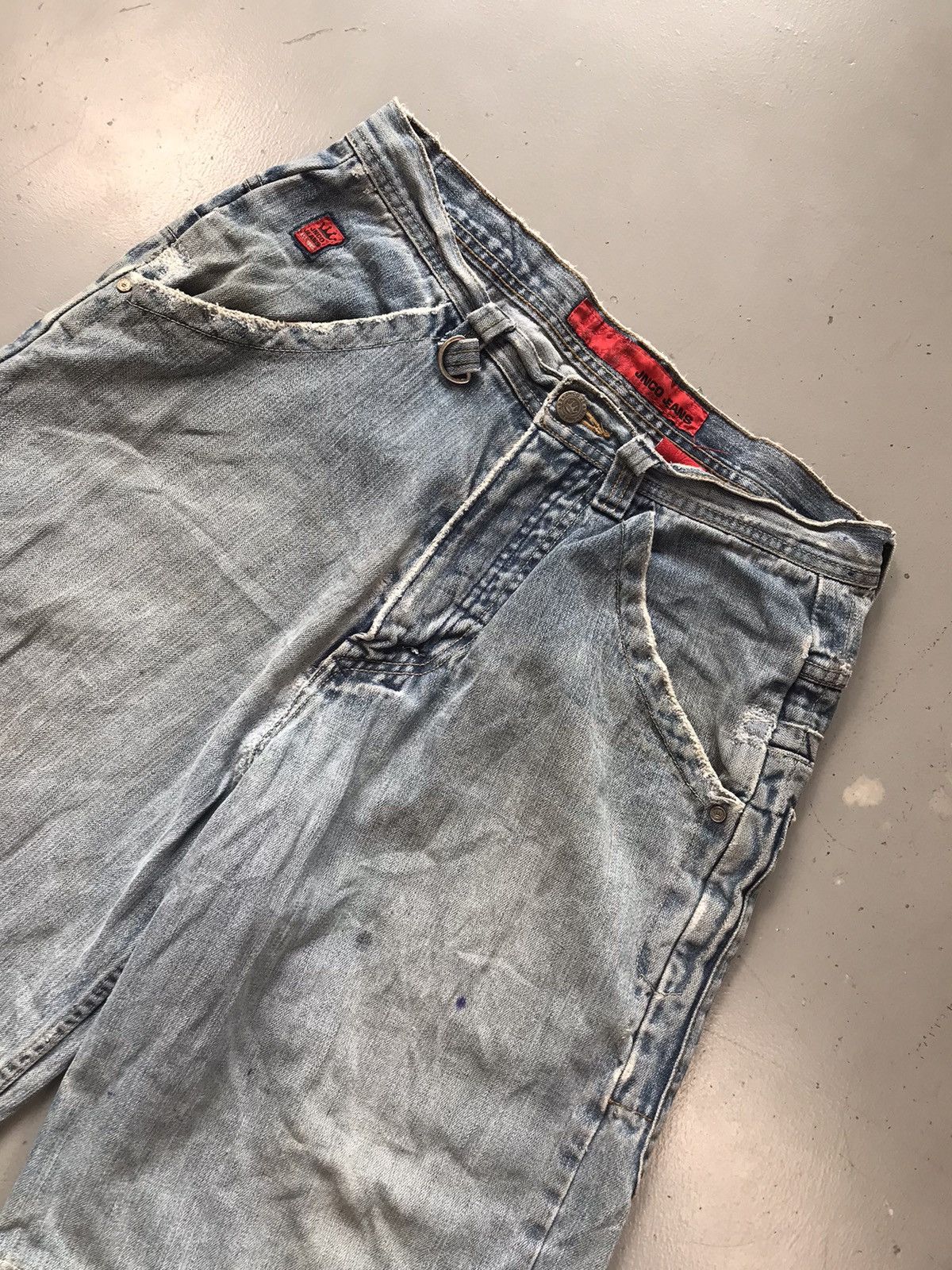 JNCO × Southpole × Vintage Vintage Jnco crown 👑 SpellOut embroidered carpenter jort Size US 34 / EU 50 - 4 Thumbnail