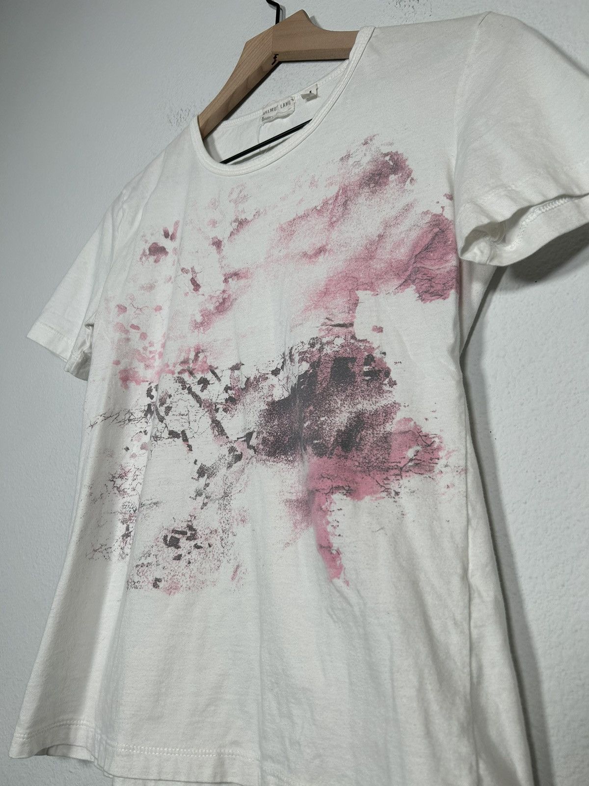 Helmut Lang SS1999 Runway Abstract Print Tee Size US L / EU 52-54 / 3 - 2 Thumbnail