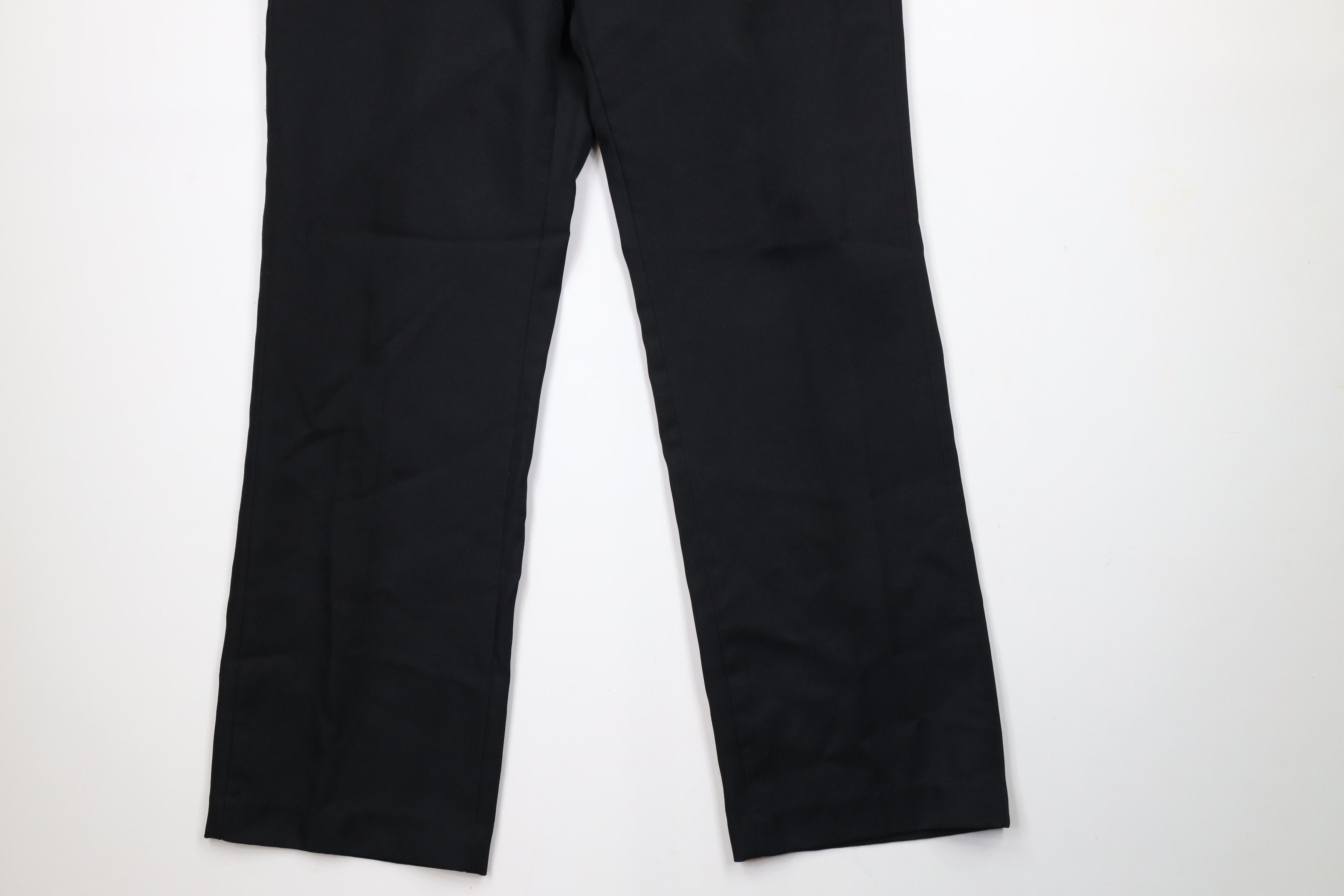 Vintage Vintage 70s Streetwear Bell Bottoms Chino Pants Black USA Size US 38 / EU 54 - 4 Thumbnail