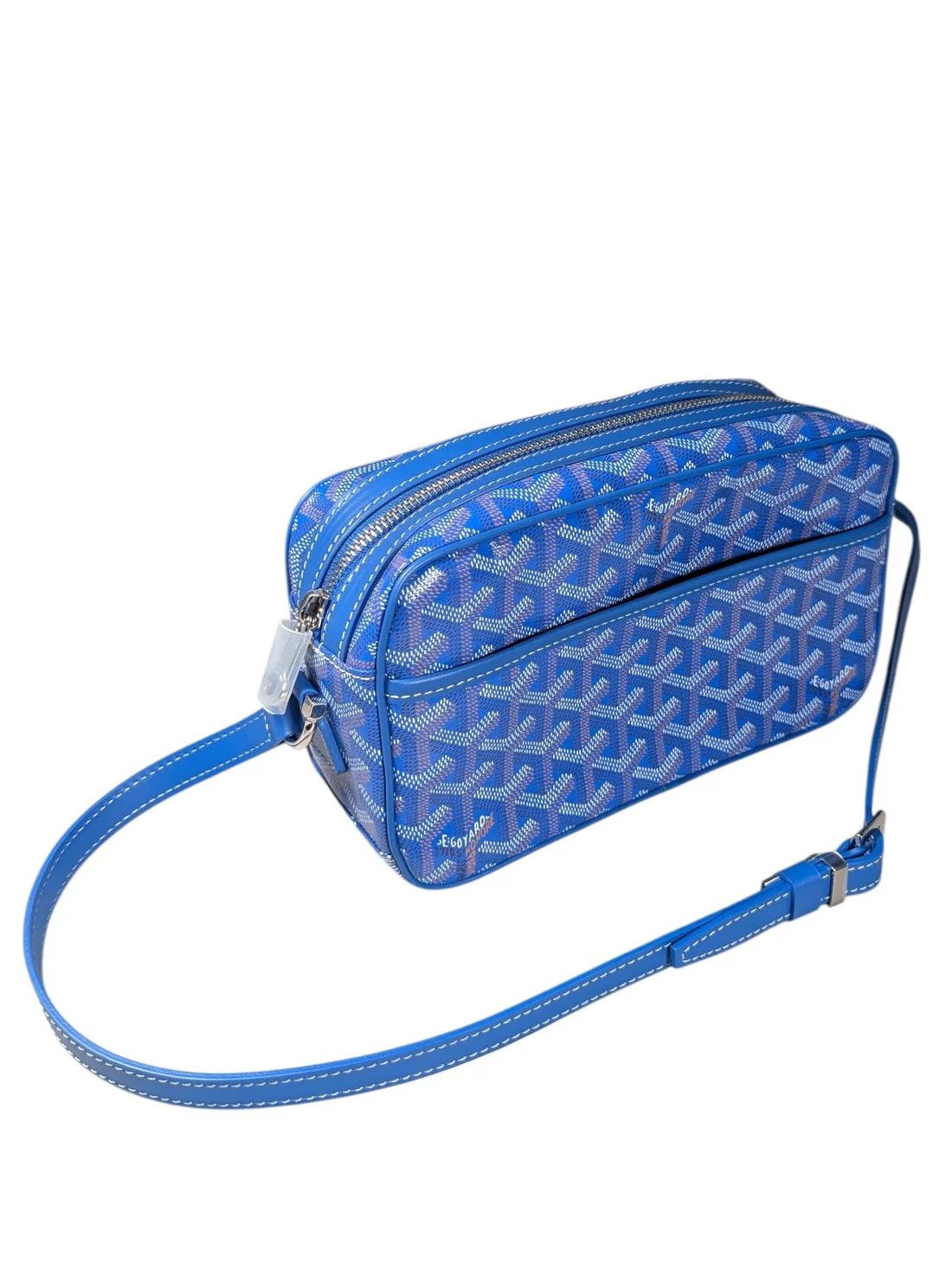 Goyard Sky Blue Cap-Vert PM Cross Body Camera Bag Size ONE SIZE - 3 Thumbnail