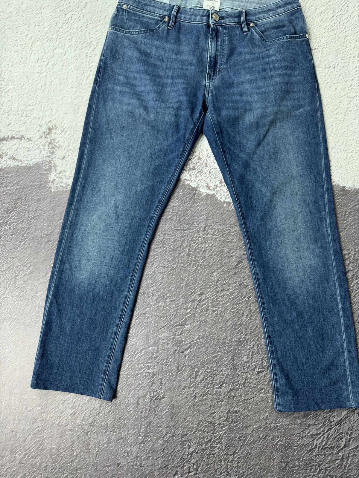 PT Torino PT05 Pantalone Torino soul slim fit blue cropped denim jeans Size US 32 / EU 48 - 7 Thumbnail