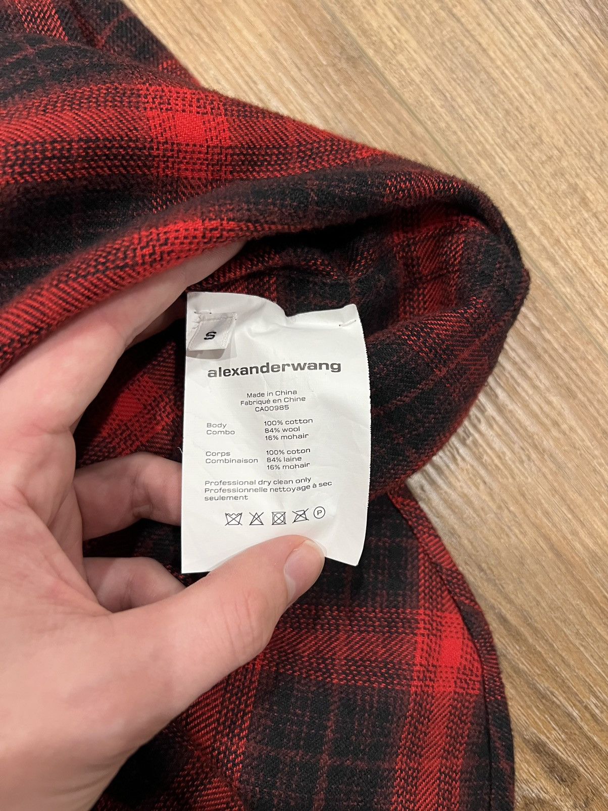 Alexander Wang Oversized Embroidered Flannel Size US S / EU 44-46 / 1 - 6 Thumbnail