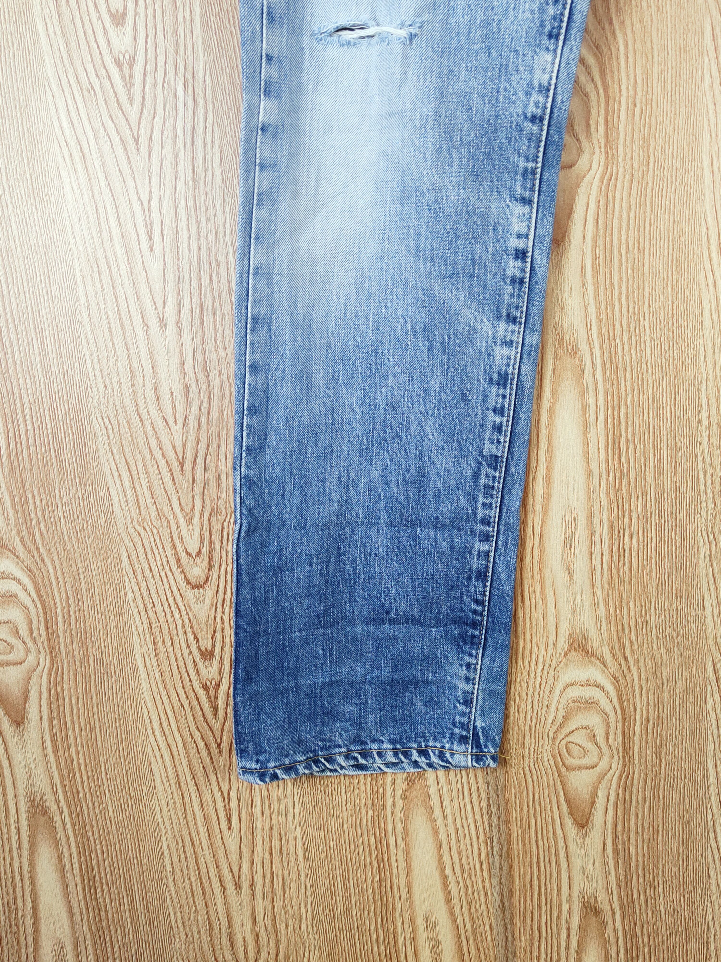 Levi's Levi's faded selvadge vintage Distressed Ripped Jeans #W933 Size US 30 / EU 46 - 4 Thumbnail