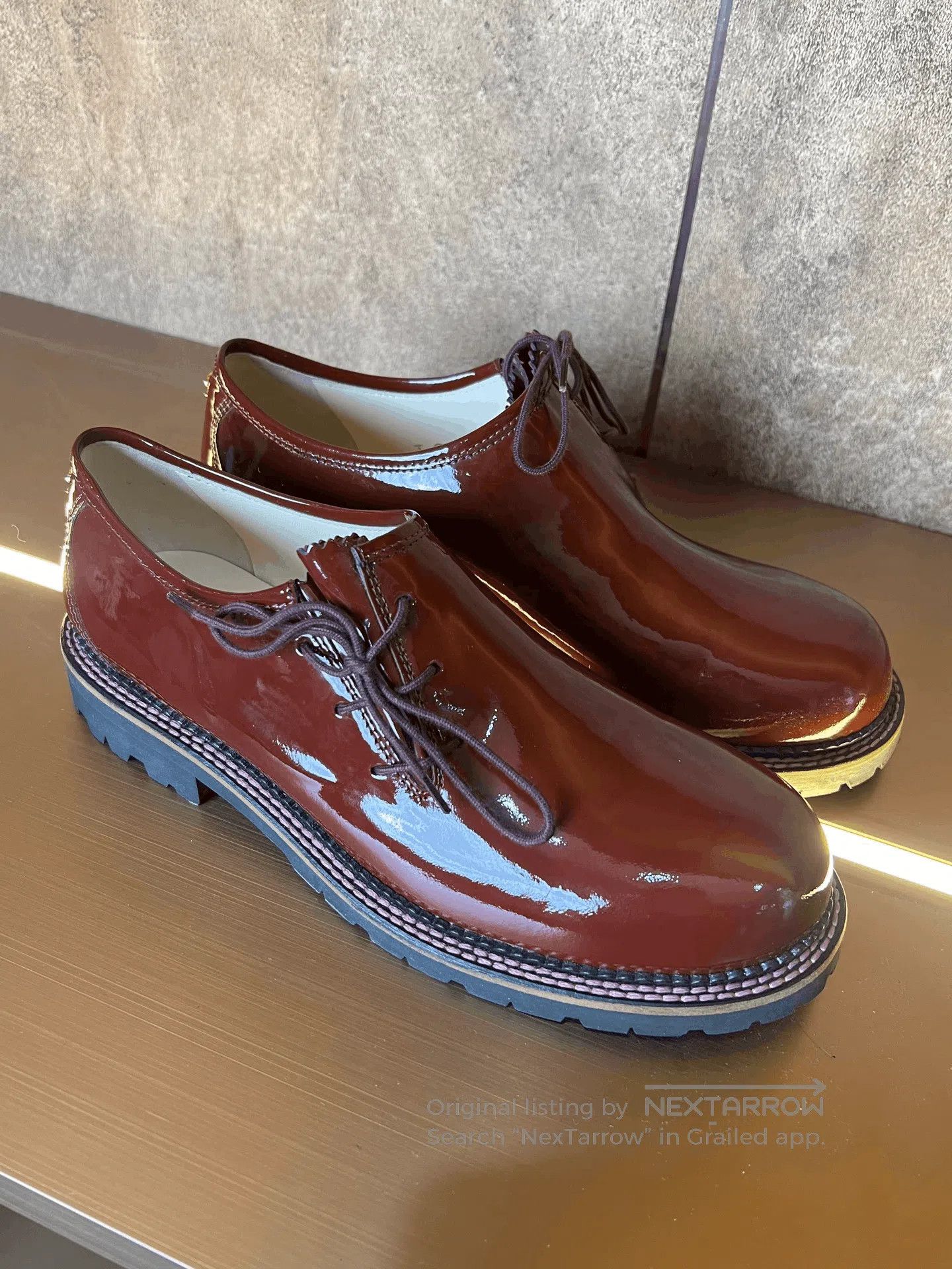 Chanel Chanel Round Toe Patent Leather Derby Shoes. Size US 8 / EU 41 - 3 Thumbnail