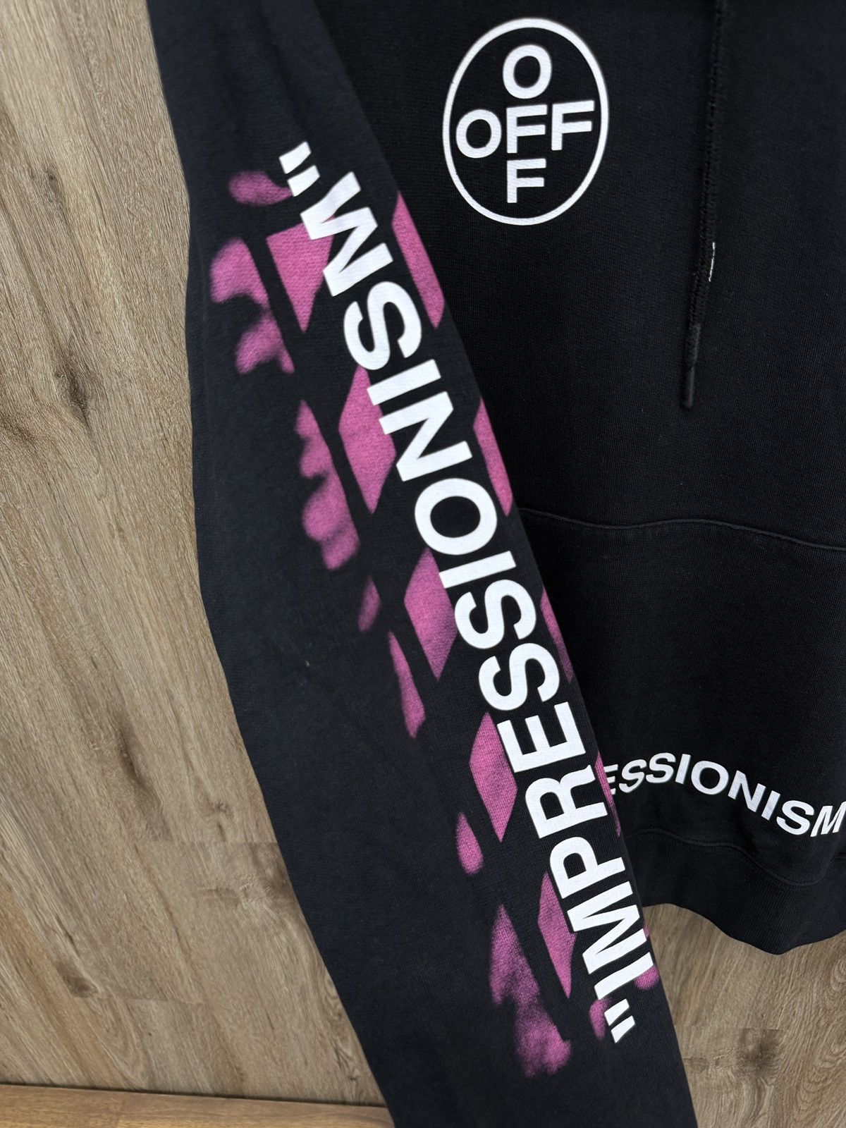 Off-White Off White Impressionism Hoodie Size US L / EU 52-54 / 3 - 6 Thumbnail