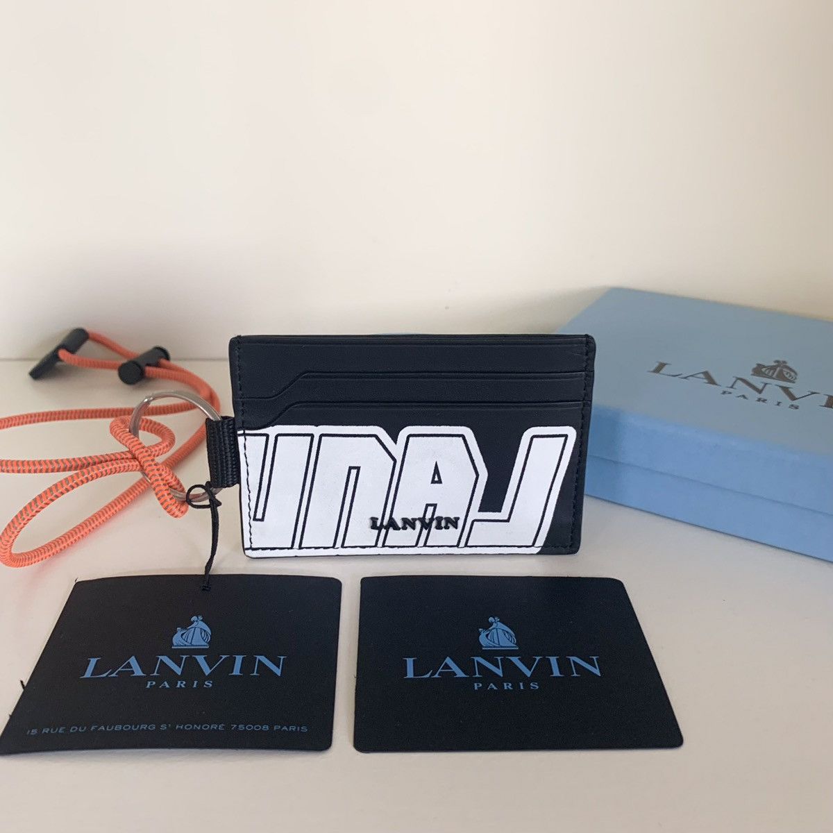 Lanvin Lanvin leather card wallet lanyard Size ONE SIZE - 13 Thumbnail