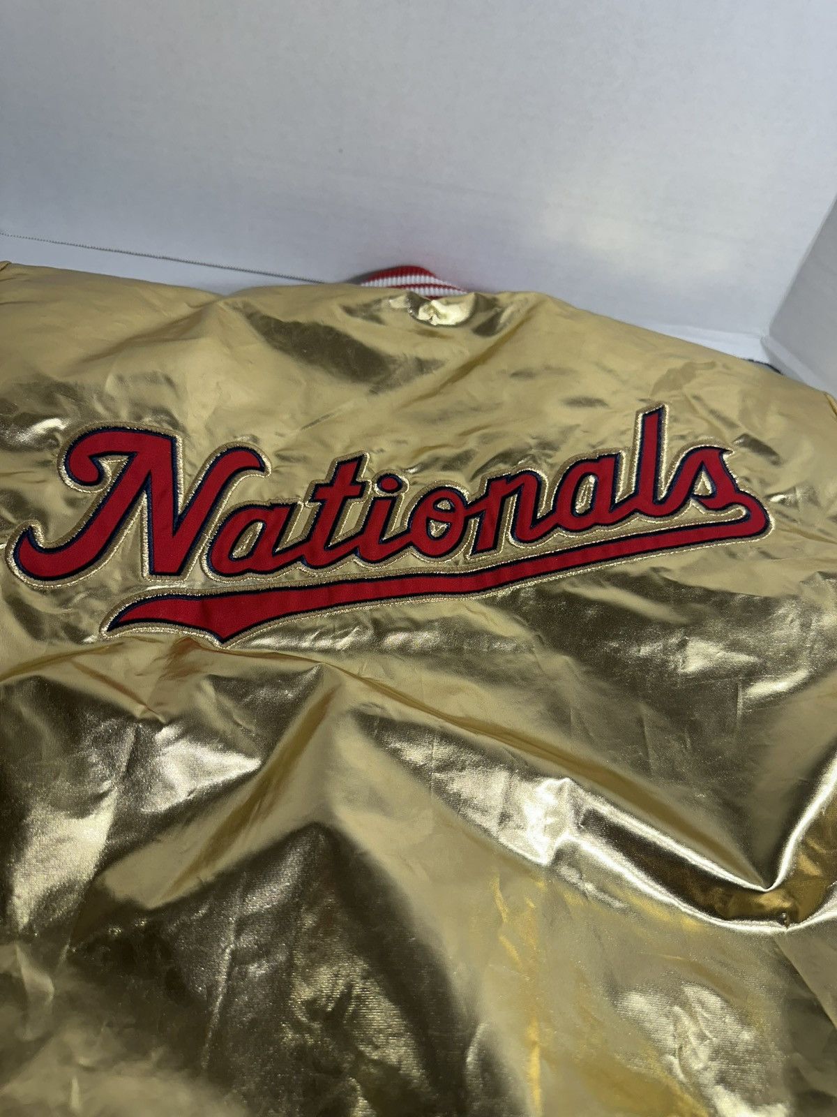 Starter Washington Nationals Baseball Jacket Size US M / EU 48-50 / 2 - 5 Thumbnail