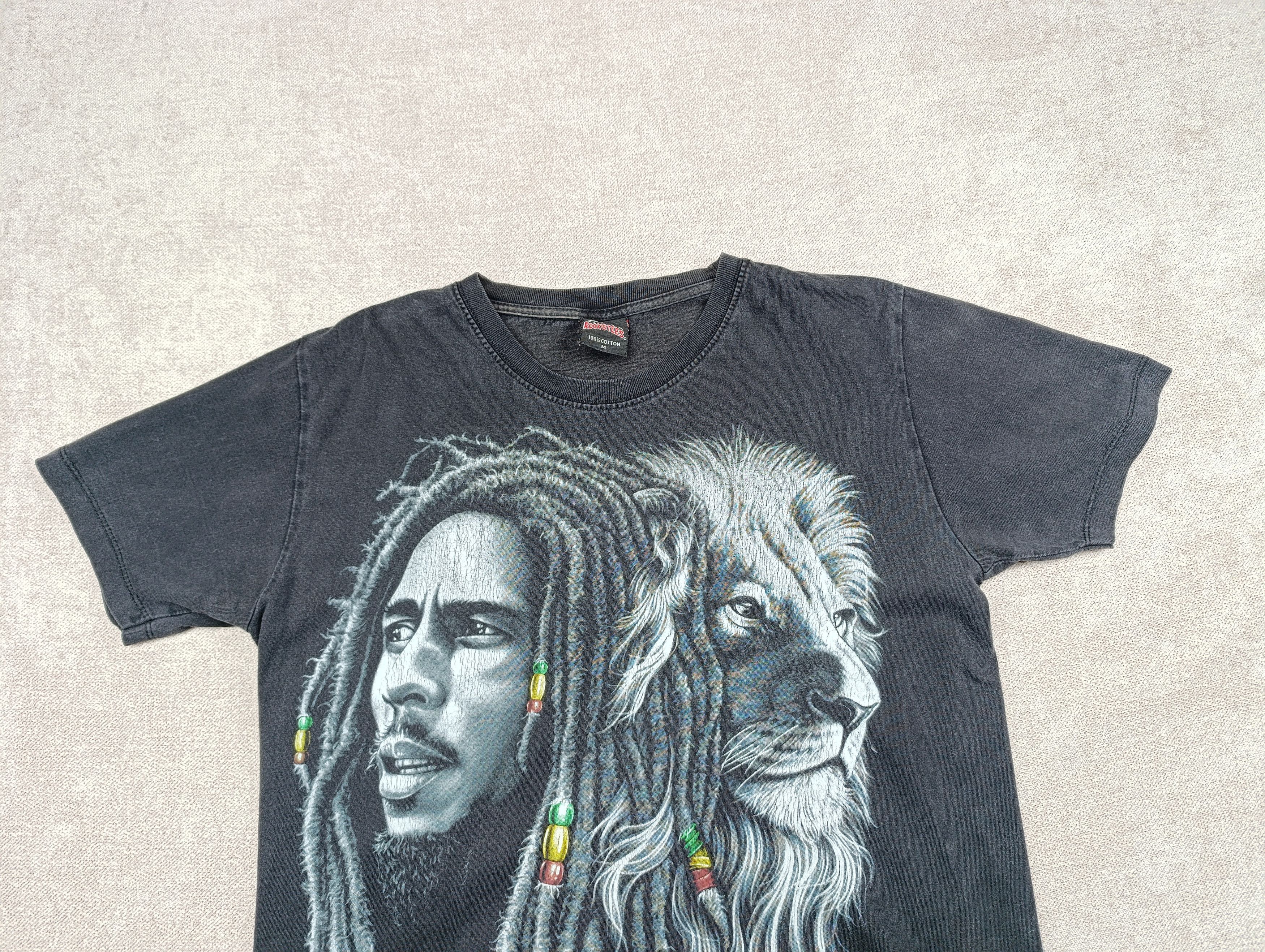 Bob Marley 90S BOB MARLEY BAND ROCK TEES T-SHIRT THE LEGEND OF REGGAE Size US M / EU 48-50 / 2 - 3 Thumbnail