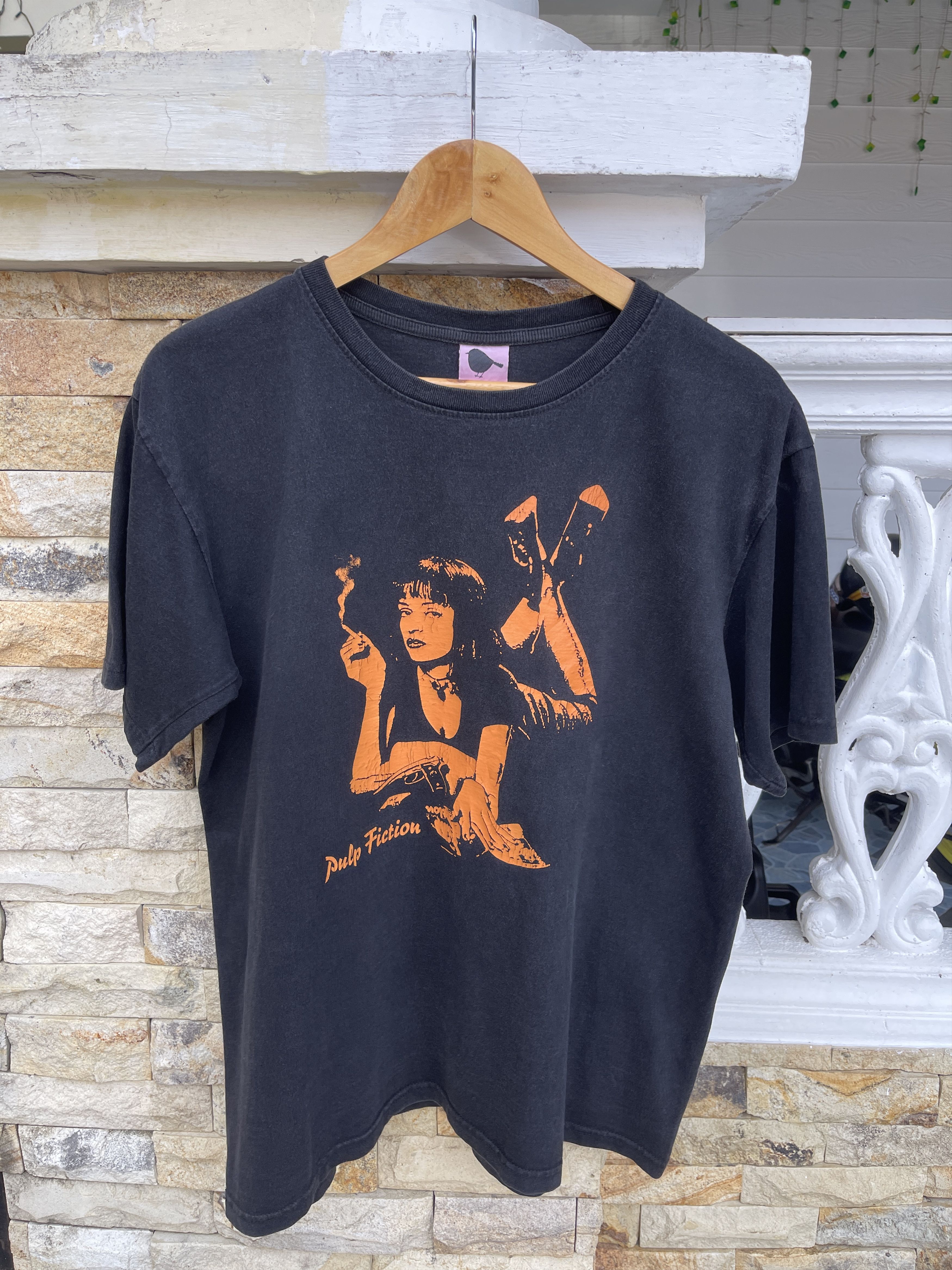 Vintage Last Drop🔥Rare🔥Vintage Pulp Fiction Sun Faded T-Shirt Size US M / EU 48-50 / 2 - 1 Thumbnail