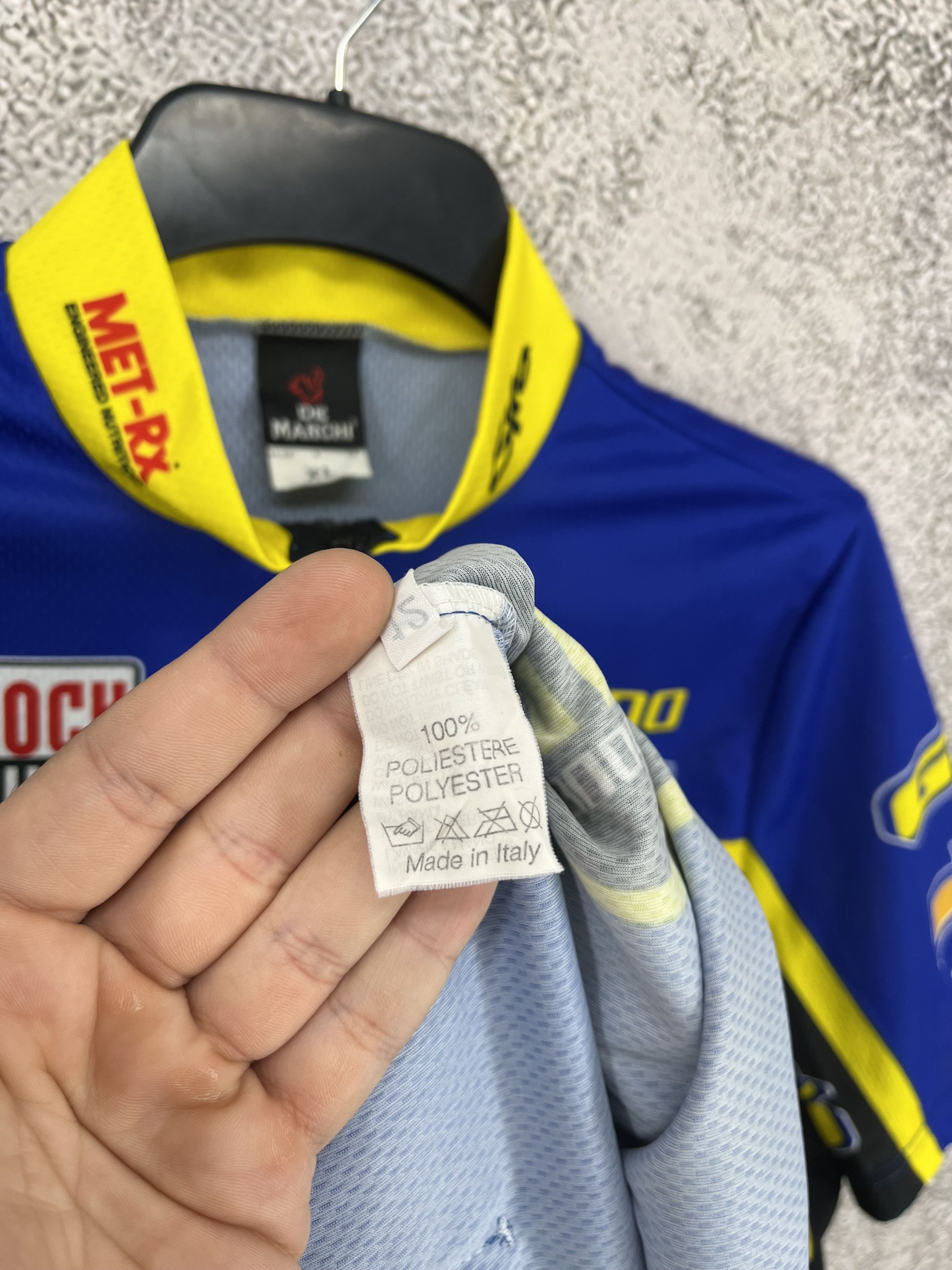 Sports Specialties GT Rock Shox Shimano Cycling Team maillot De Marchi taille Size US XL / EU 56 / 4 - 11 Thumbnail