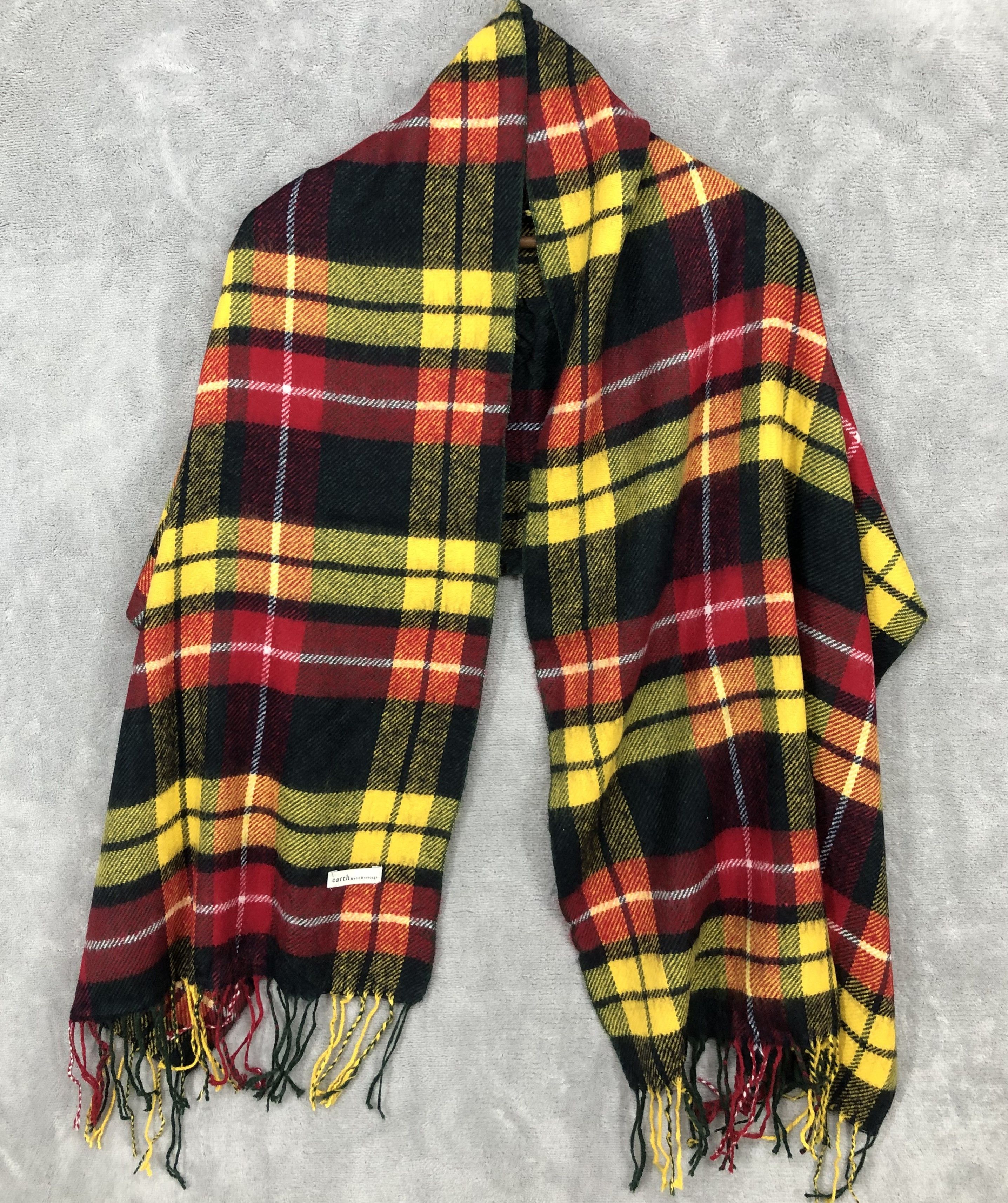 Japanese Brand Earth Music & Ecology Scarf Muffler Neck Scarf Size ONE SIZE - 3 Thumbnail